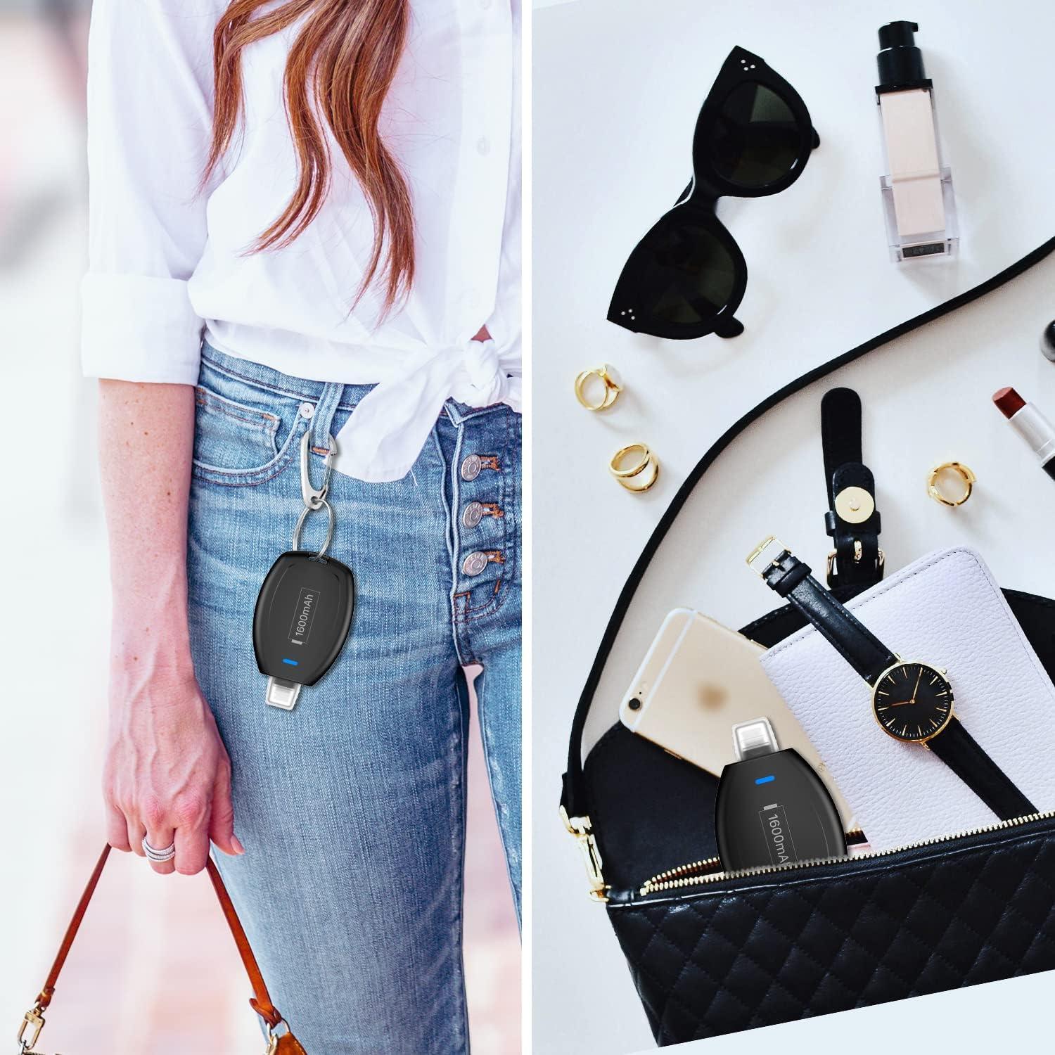 Cargador Portátil Mini Llavero SHENMZ para iPhone - Emergencia