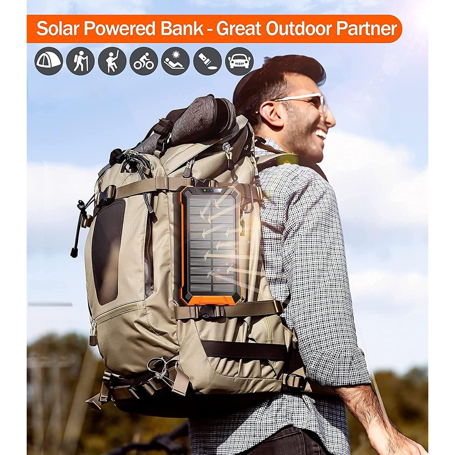 Banco de Energía Solar 36000mAh Shenzhen PN-W22 Inalámbrico