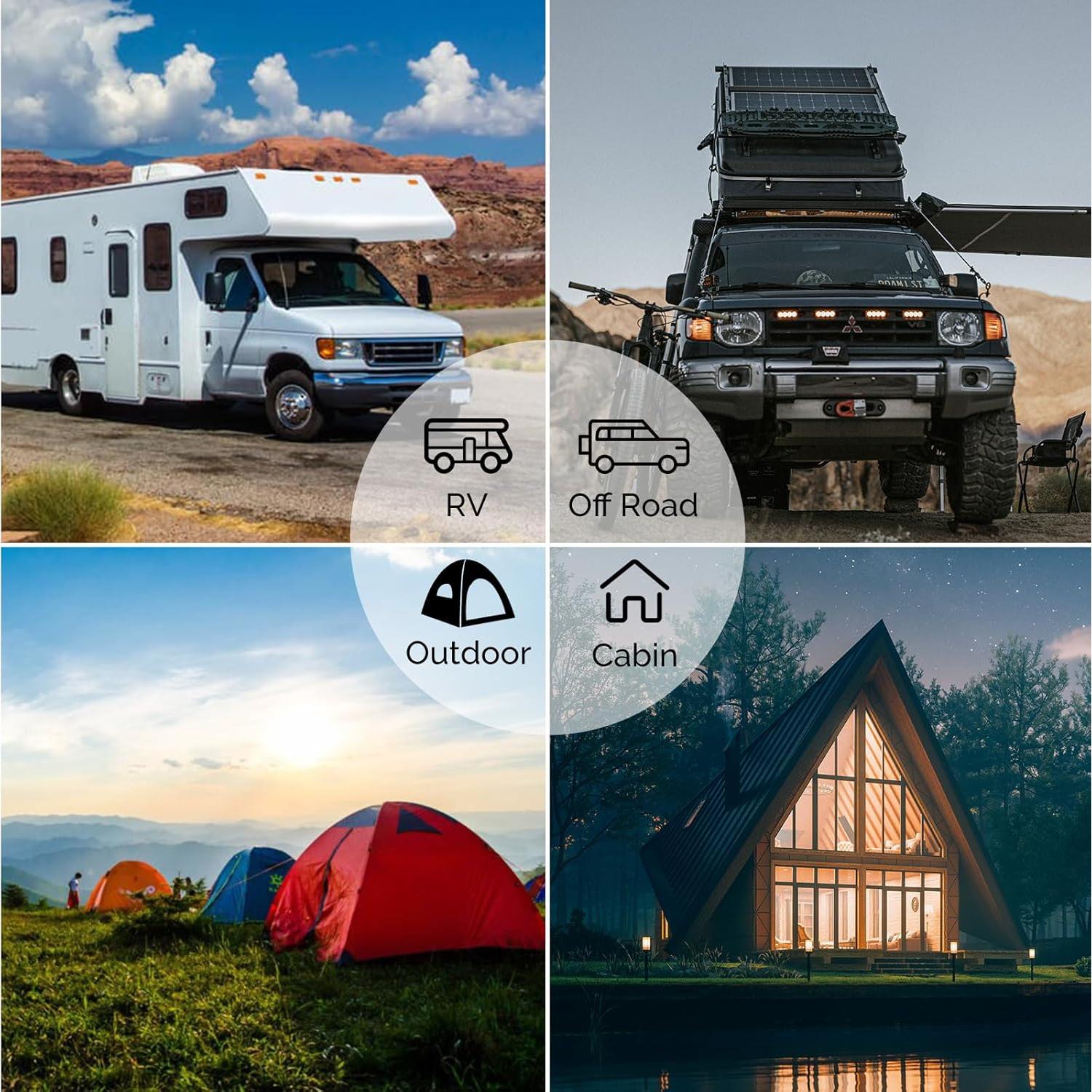 Maleta Solar Portátil Renogy 200W 12V con Controlador 20A