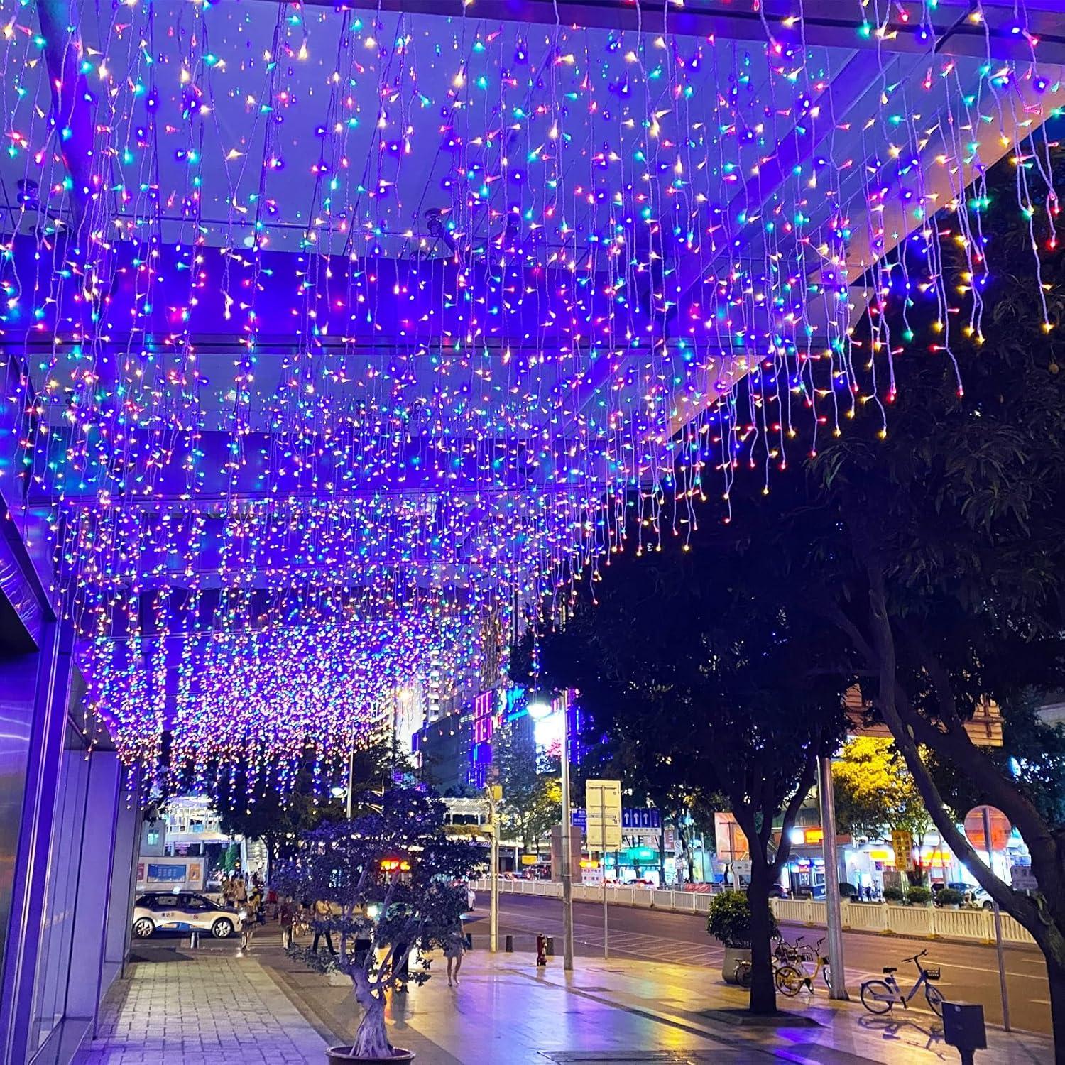 Luces de Cuerda LED GTSYDING 4M Multicolor 96 LEDs 8 Modos