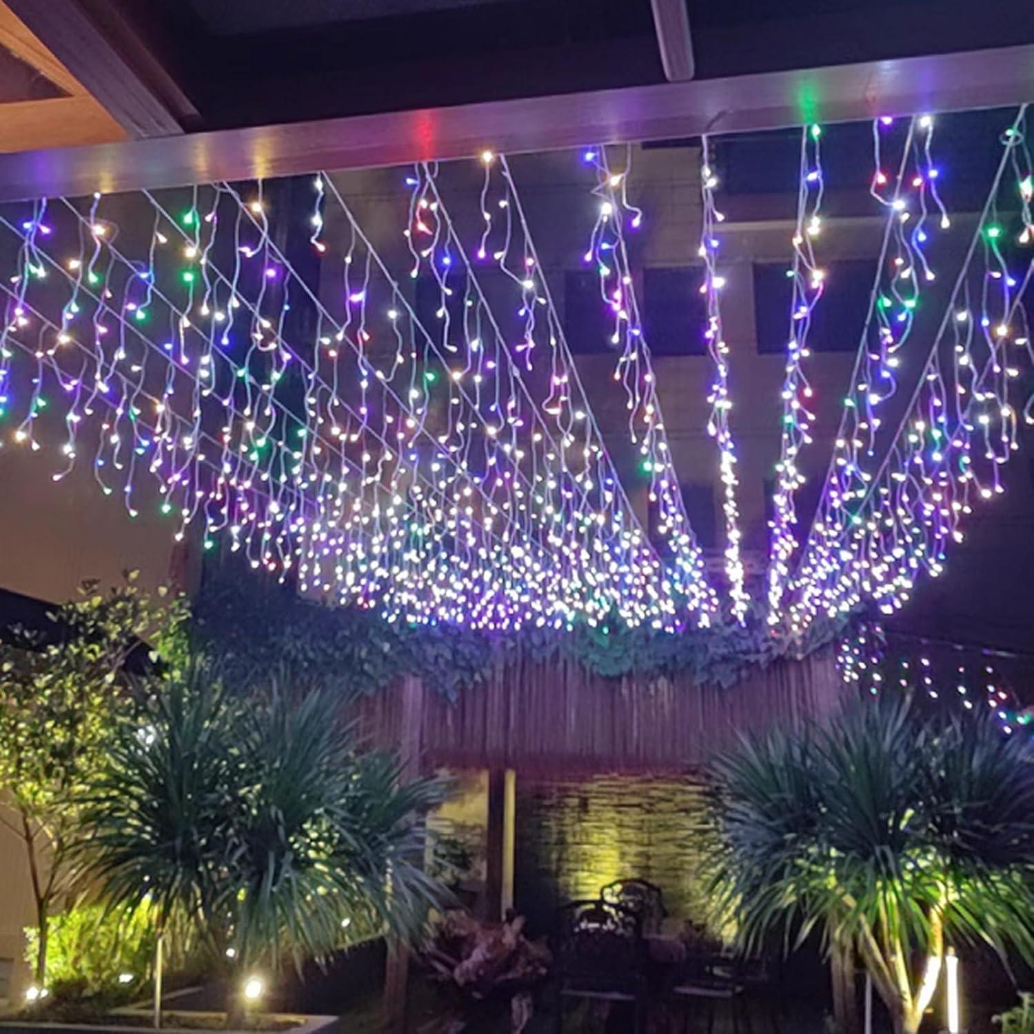 Luces de Cuerda LED GTSYDING 4M Multicolor 96 LEDs 8 Modos