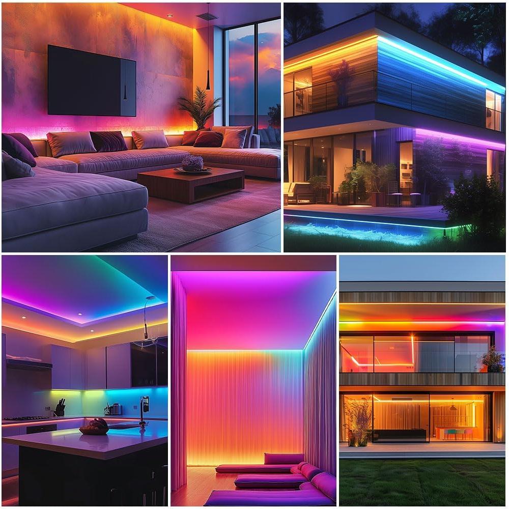 Tira LED COB RGB IC WS2811 5M 720LED/m 10mm LOAMLIN