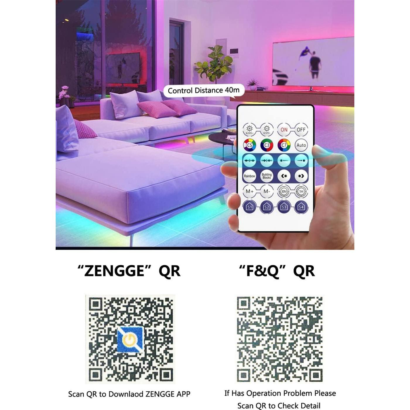 Controlador Bluetooth USB Cleiscry 5V para Tira LED RGB con Control Remoto