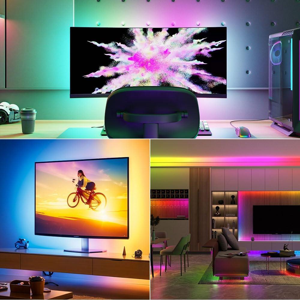 Tira LED COB RGB IC WS2811 2M 720LED/m DC24V Flexible