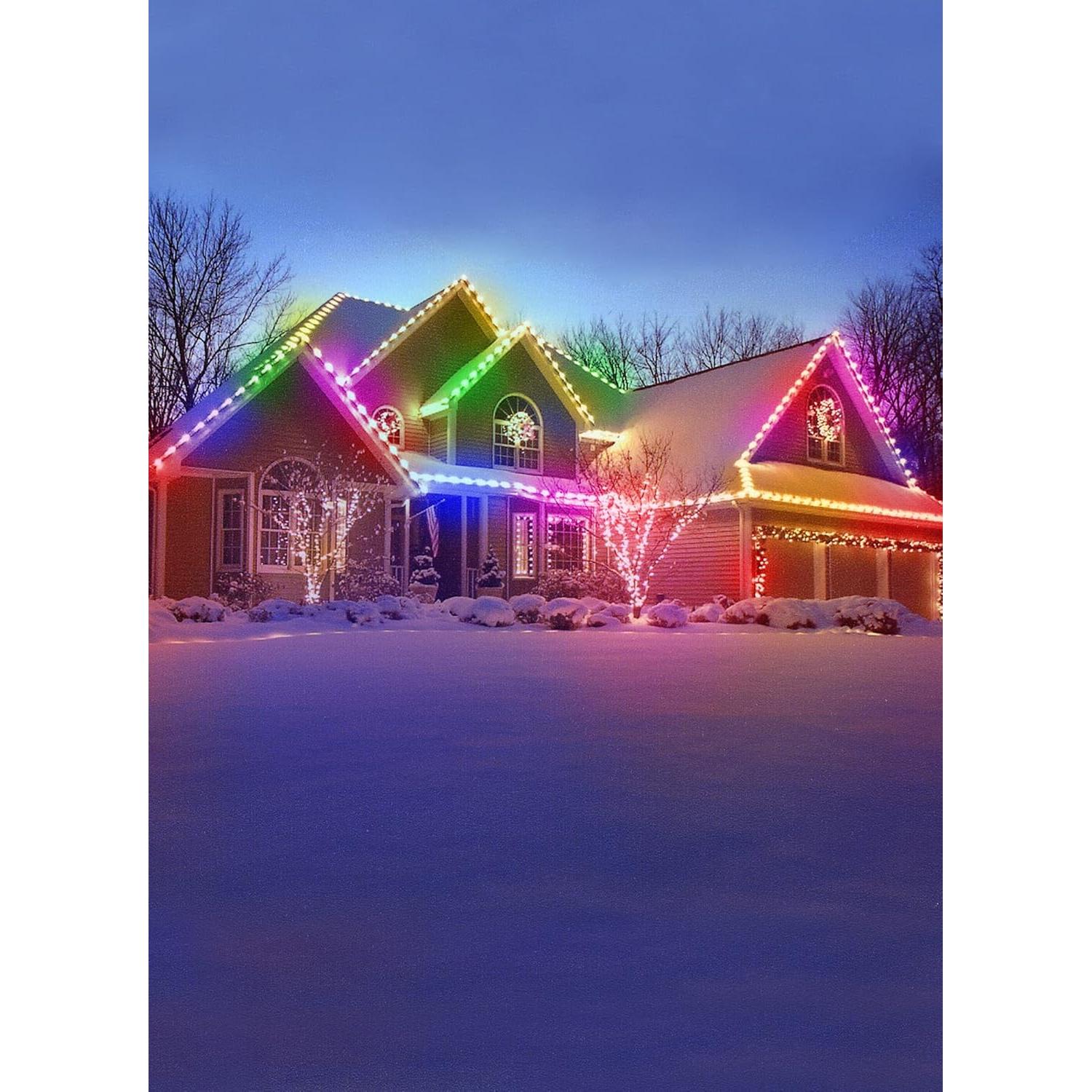 Luces de Navidad LED C9 Brightown 4.88m 25 bombillas fresa