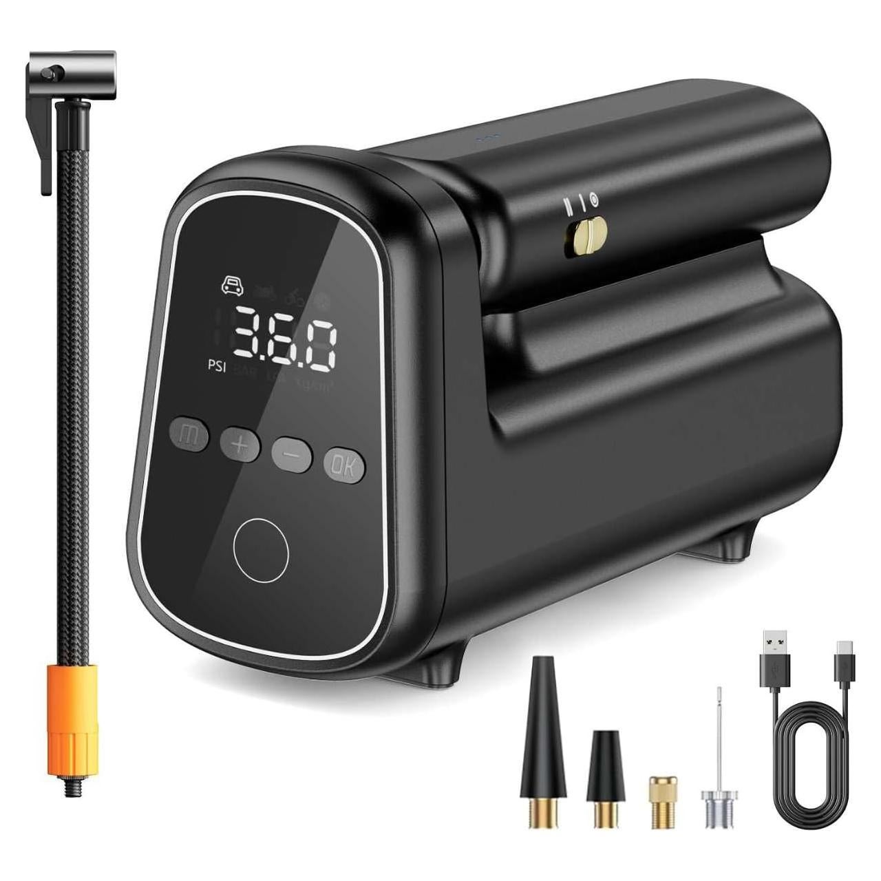 Compresor de Aire Portátil BANKKY EK30101 150PSI 7800mAh