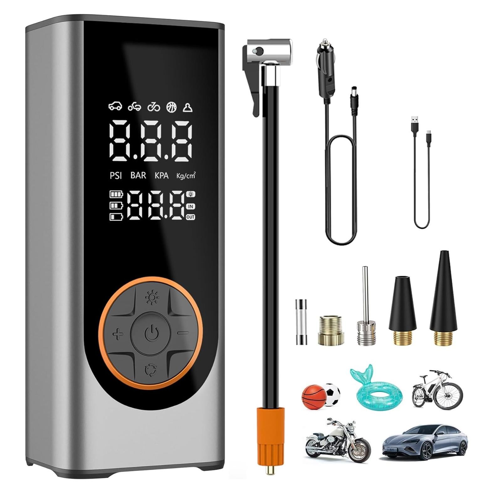 Compresor de Aire Portátil Gnisang CLB-6010 150 PSI 36L/min