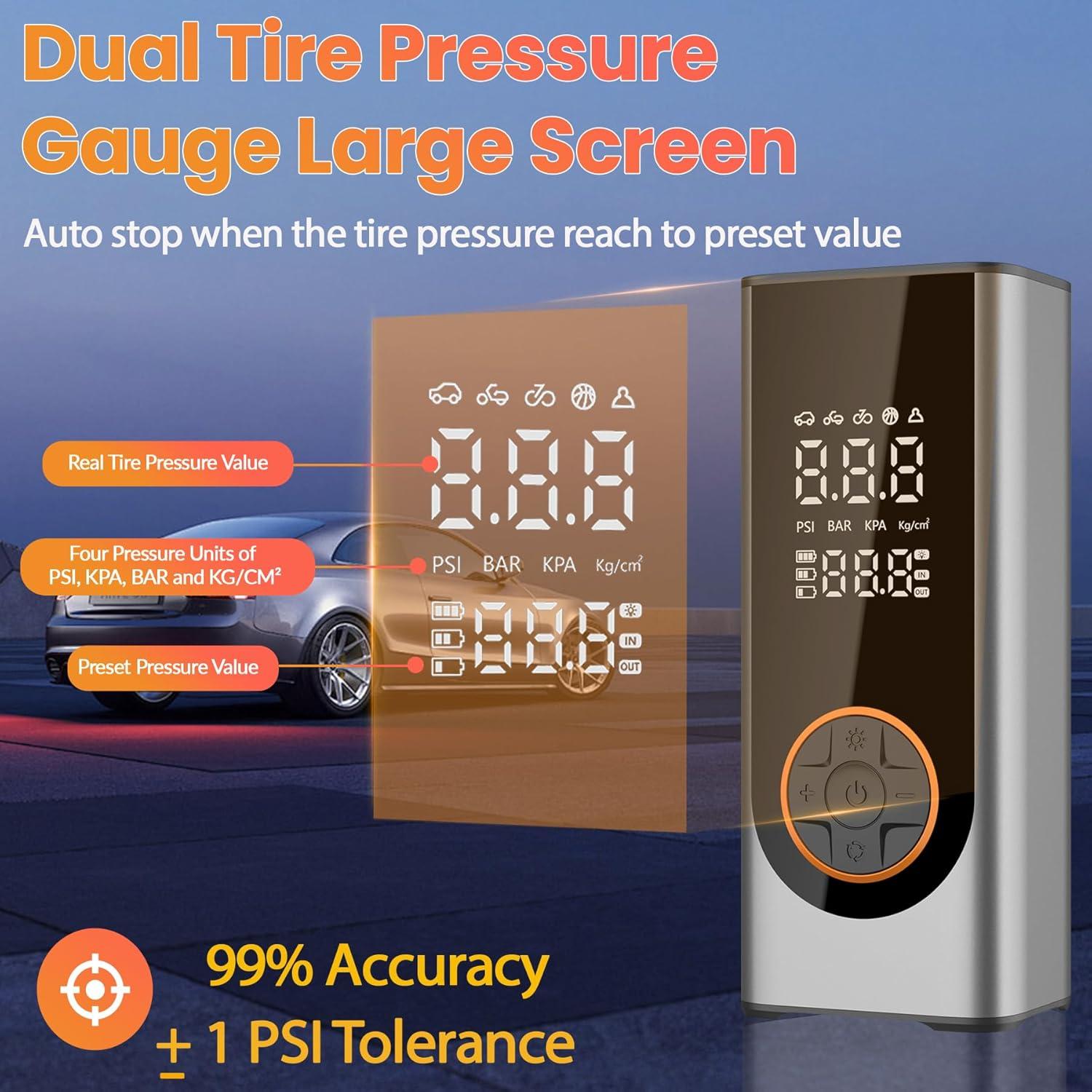 Compresor de Aire Portátil Gnisang CLB-6010 150 PSI 36L/min