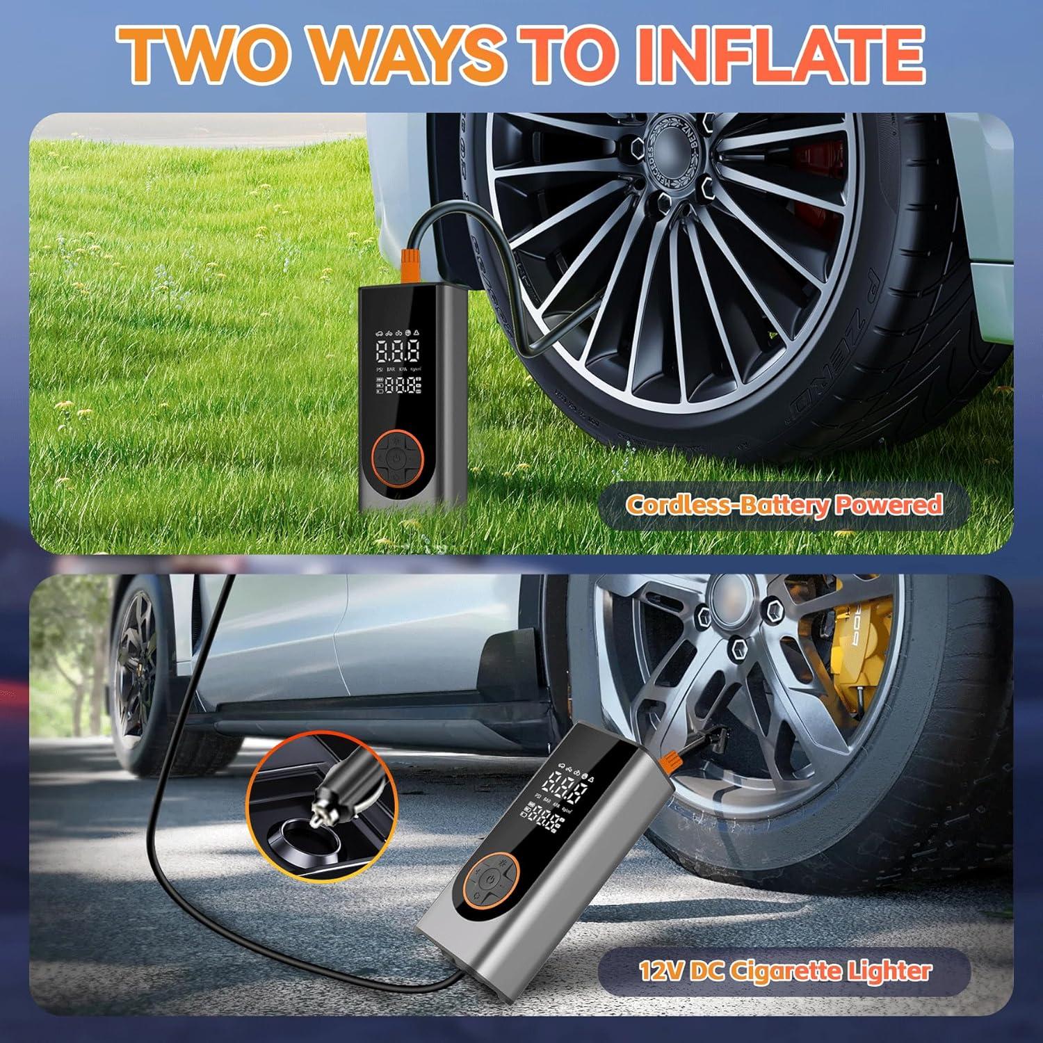 Compresor de Aire Portátil Gnisang CLB-6010 150 PSI 36L/min