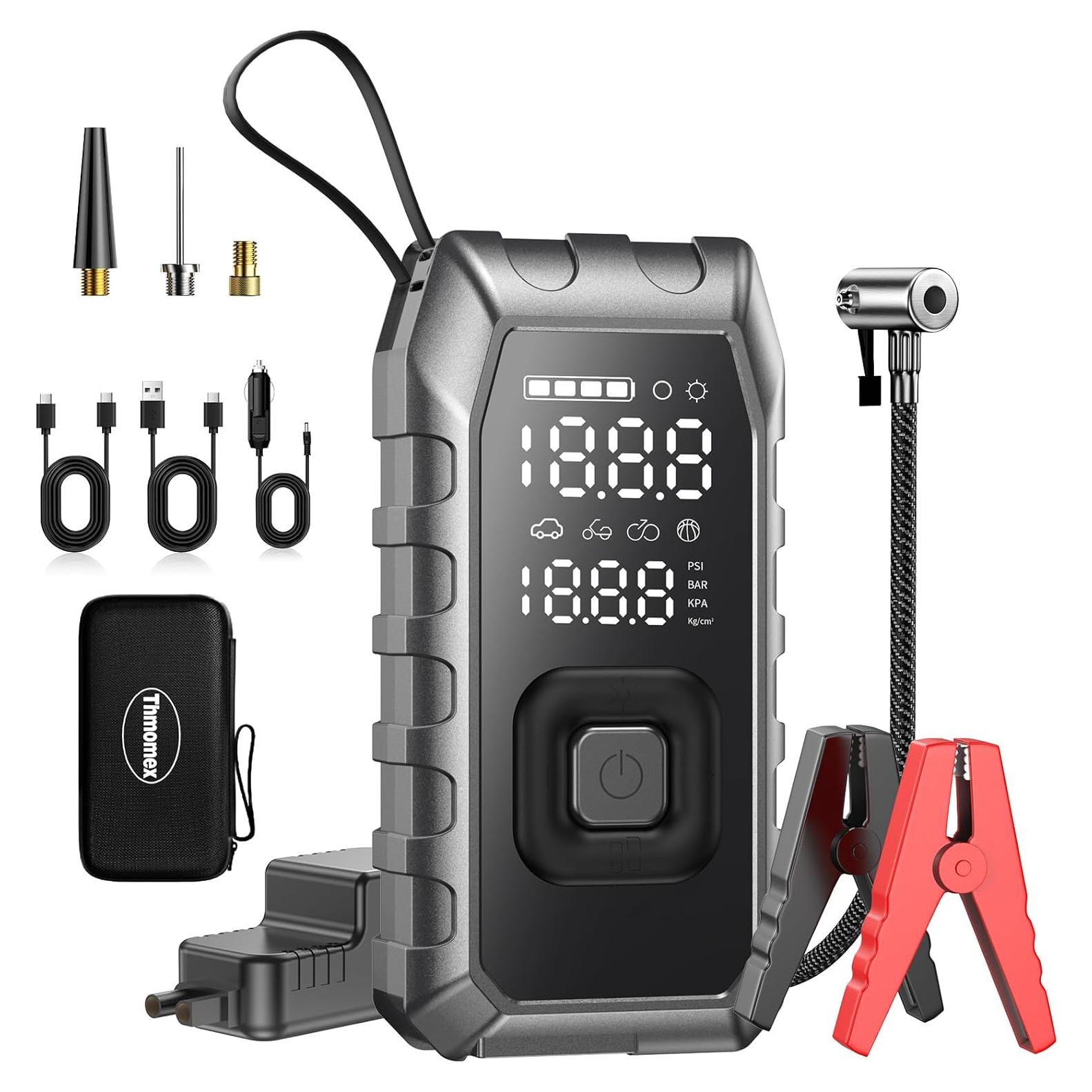 Compresor de Aire Portátil Imptweha PQ225 180PSI Batería 12000mAh