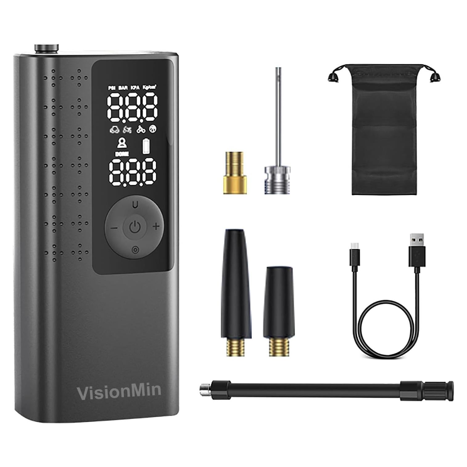 Inflador de Neumáticos Inalámbrico VisionMin T01 150PSI