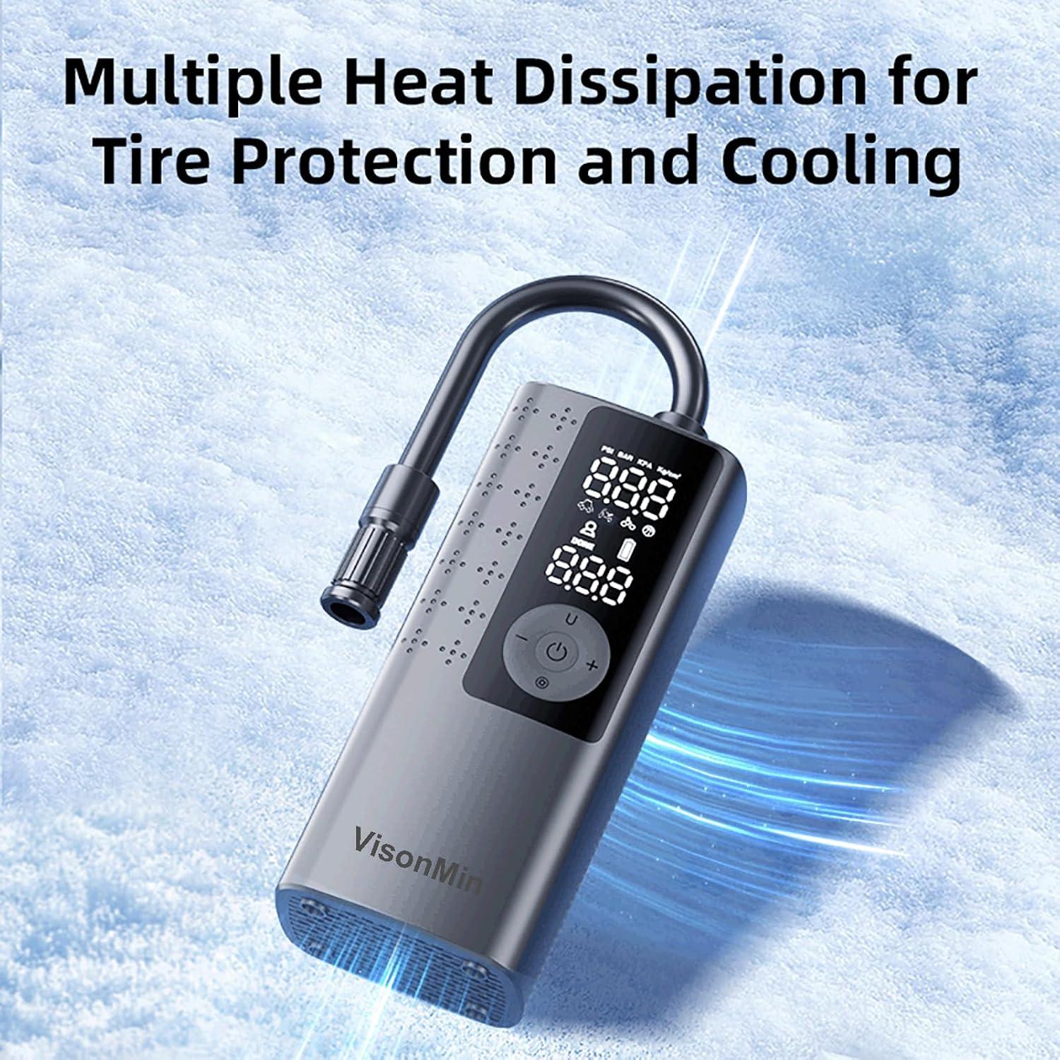 Inflador de Neumáticos Inalámbrico VisionMin T01 150PSI