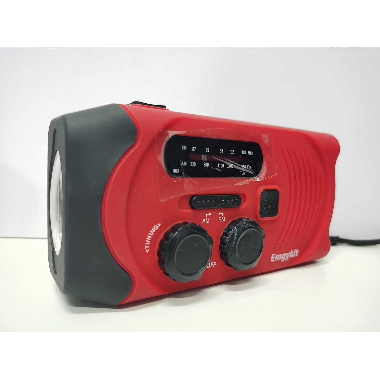 Radio Meteorológica de Emergencia BGUS con Cargador USB 4000mAh