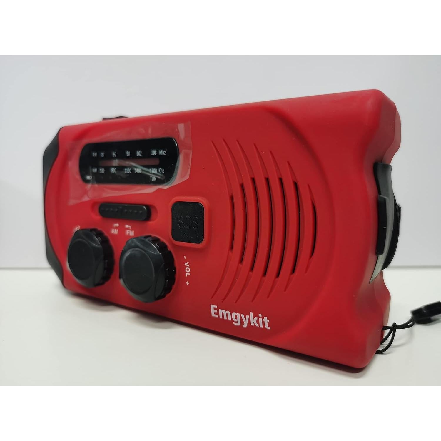 Radio Meteorológica de Emergencia BGUS con Cargador USB 4000mAh