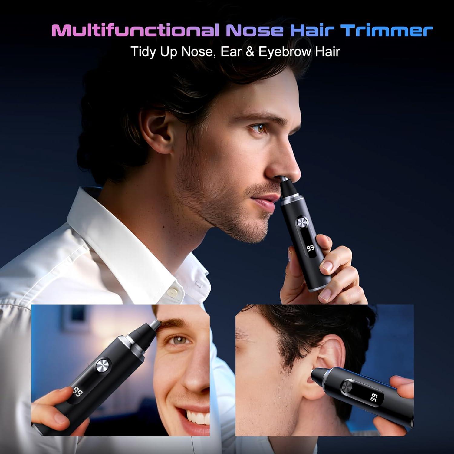 Recortador de Vello Nasal Recargable USB NINGBOTIAN TC-021