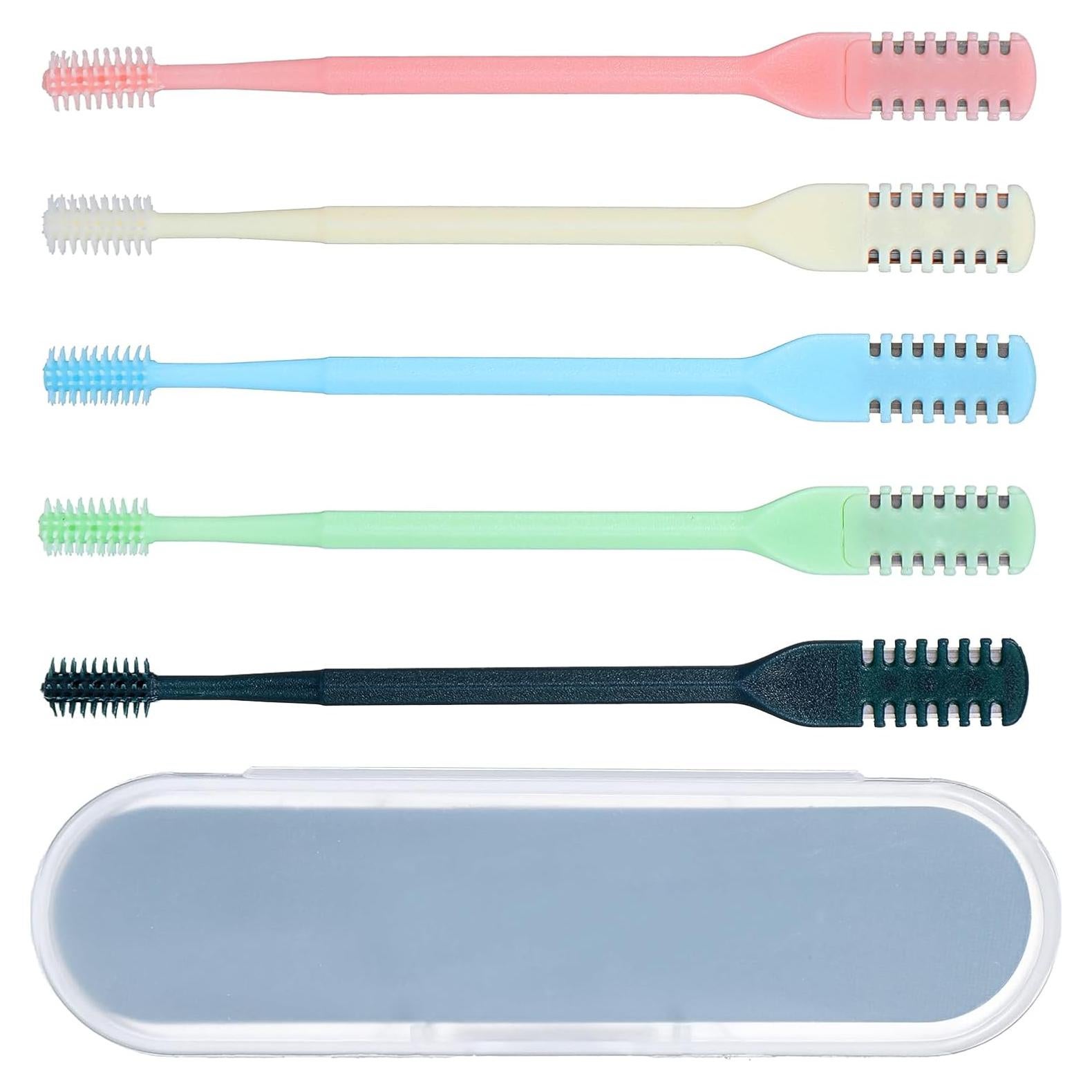 Cortador de Vello Nasal Manual Classicseali 5PCS Doble Lado