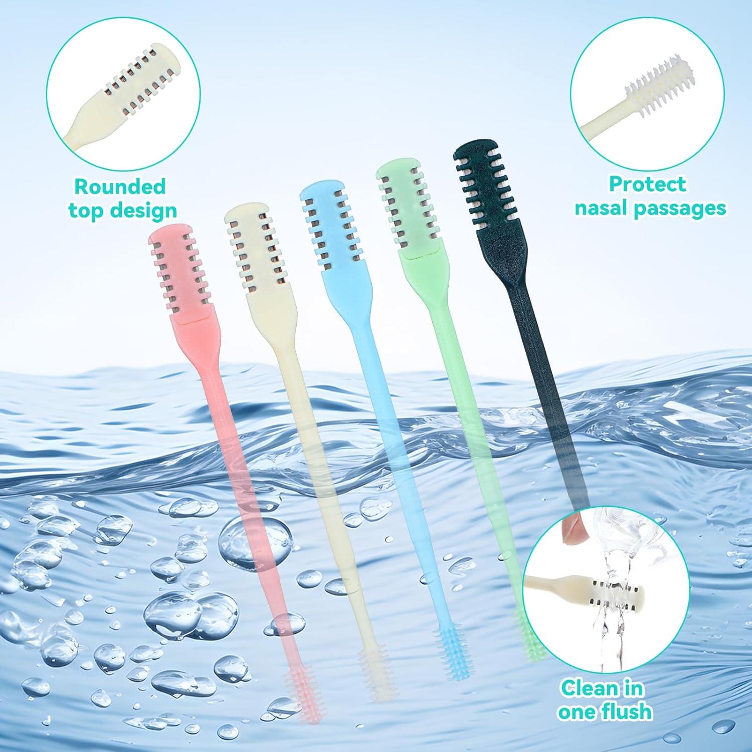 Cortador de Vello Nasal Manual Classicseali 5PCS Doble Lado