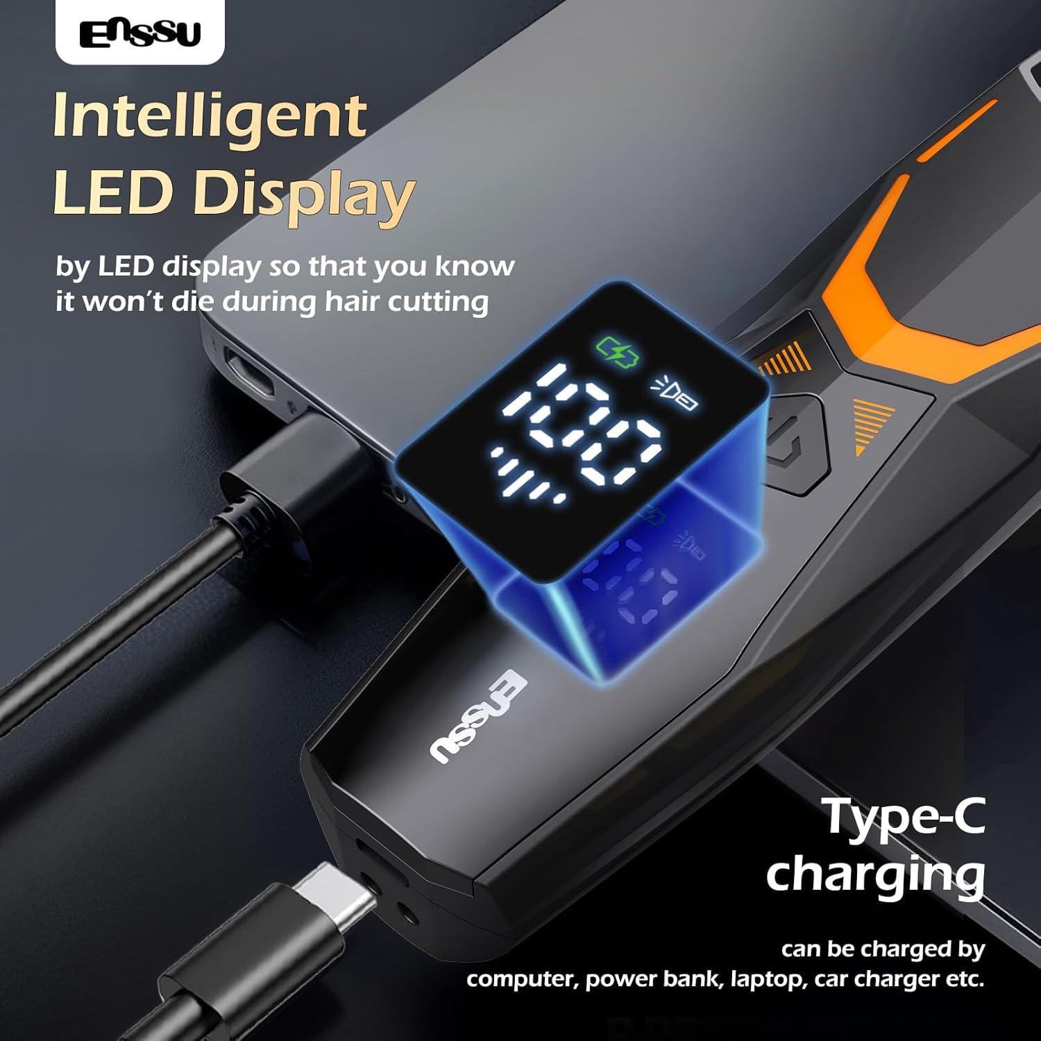 Recortadora Eléctrica de Vello Corporal ENSSU IPX7 60min