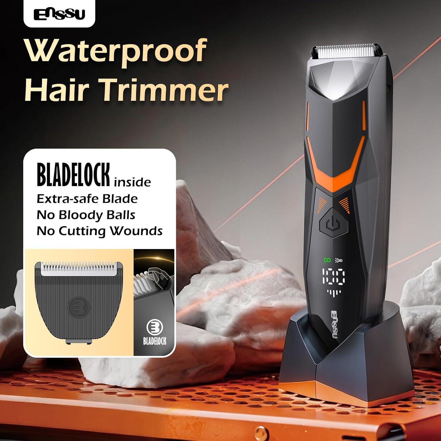 Recortadora Eléctrica de Vello Corporal ENSSU IPX7 60min