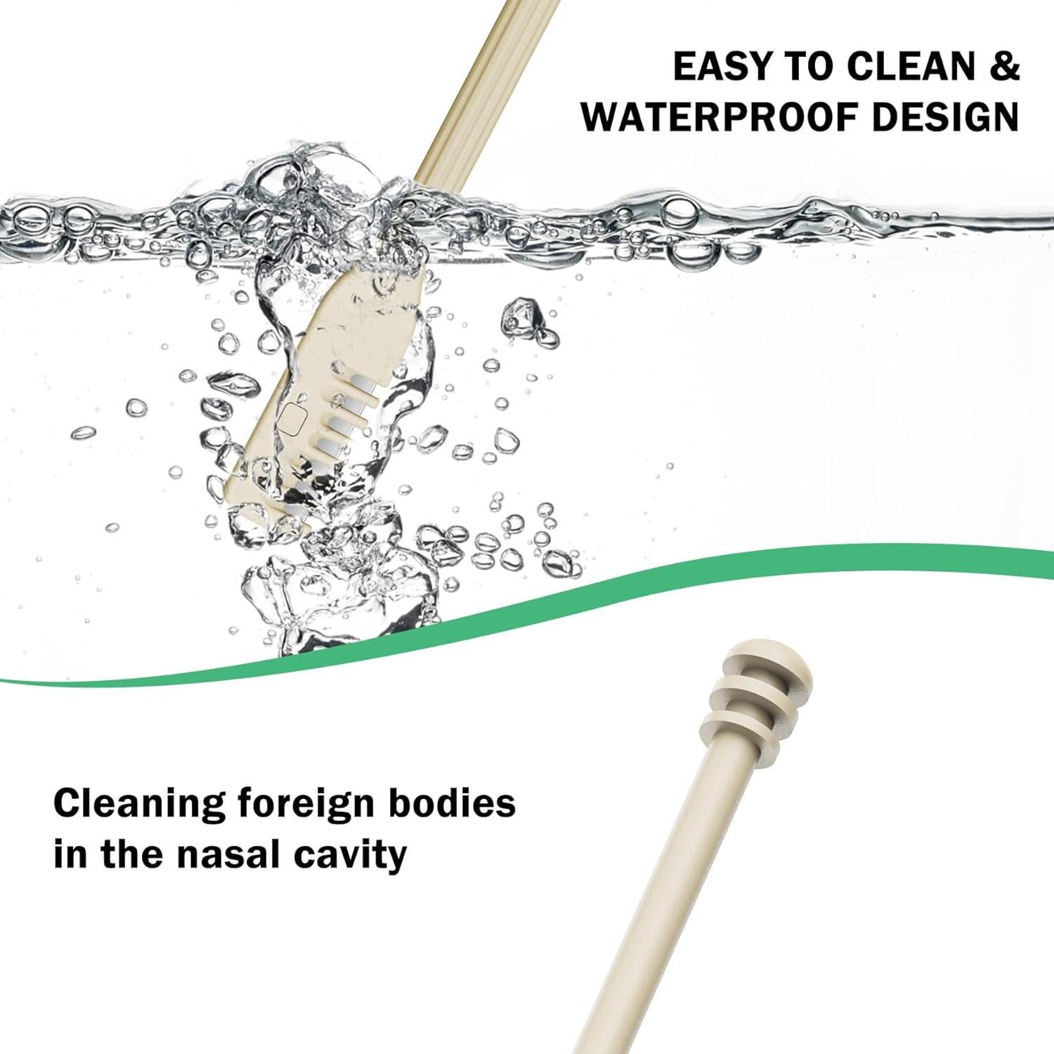 Cortador Manual de Vello Nasal BEZOX - Paquete de 3 Unidades