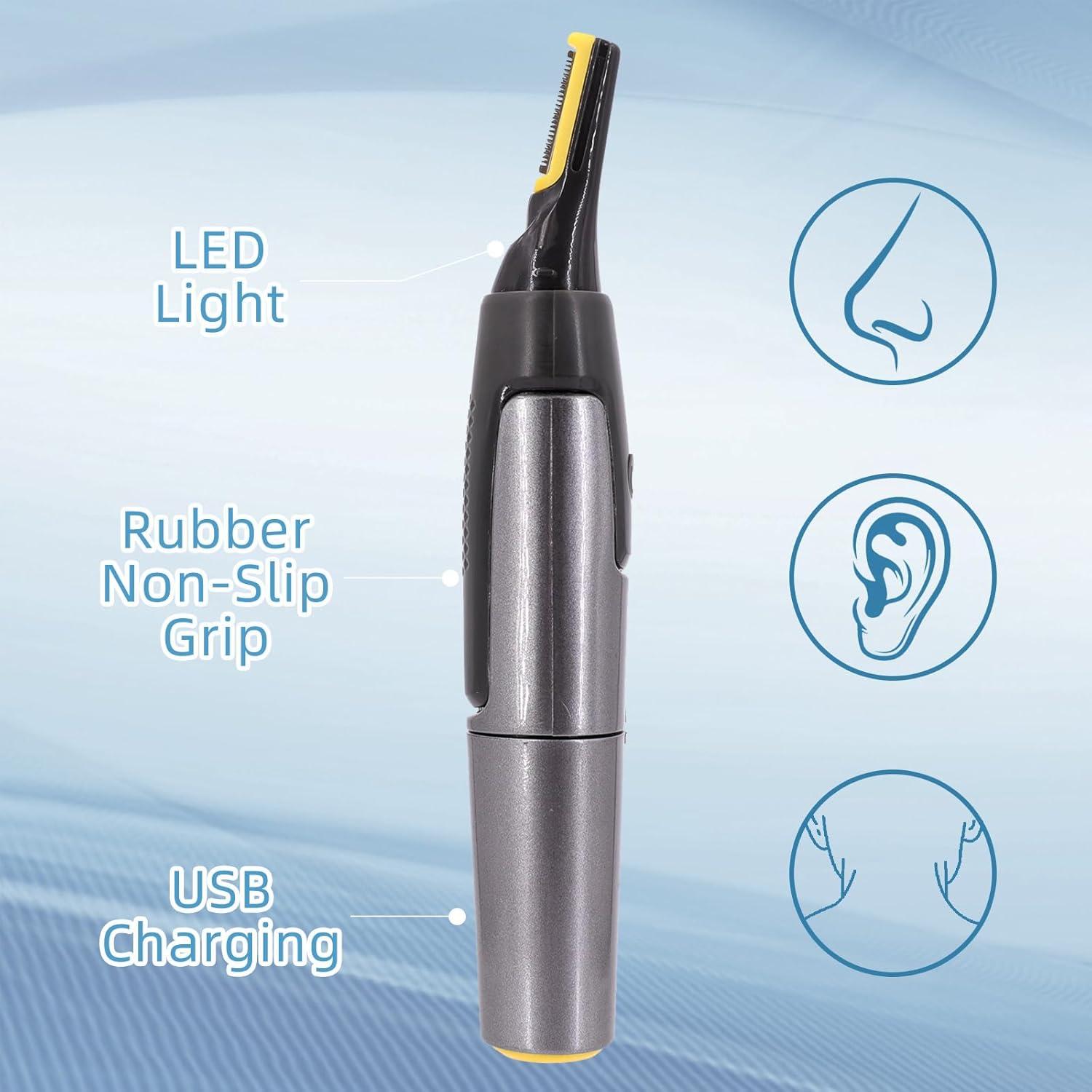 Recortador de Vello Nasal CeqCin Recargable Impermeable