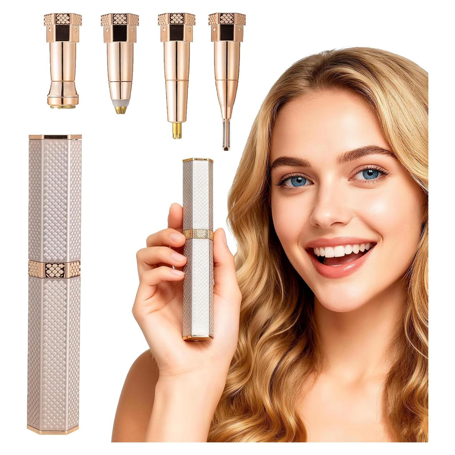 Removedor de Vello Facial Eléctrico 4 en 1 Serfoxd