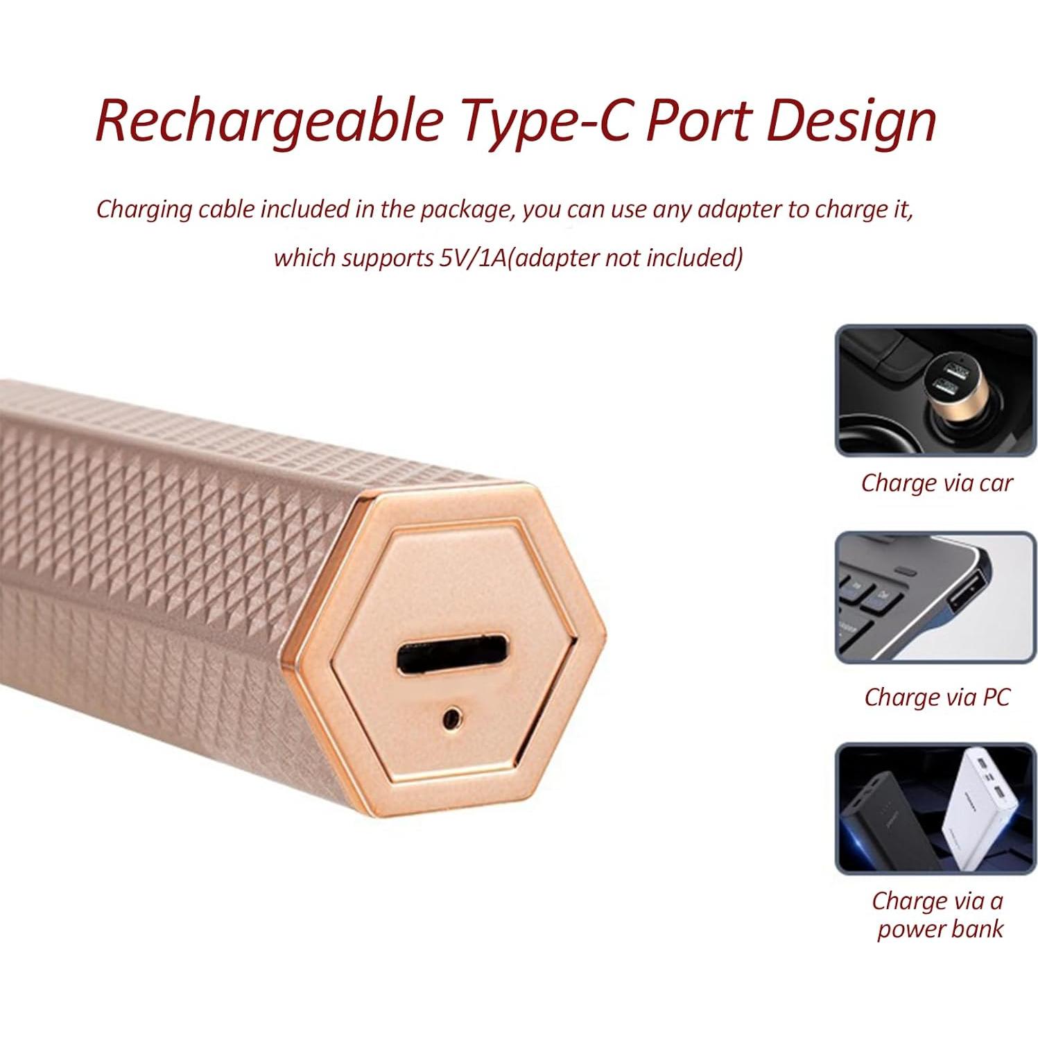 Removedor de Vello Facial Eléctrico 4 en 1 Serfoxd