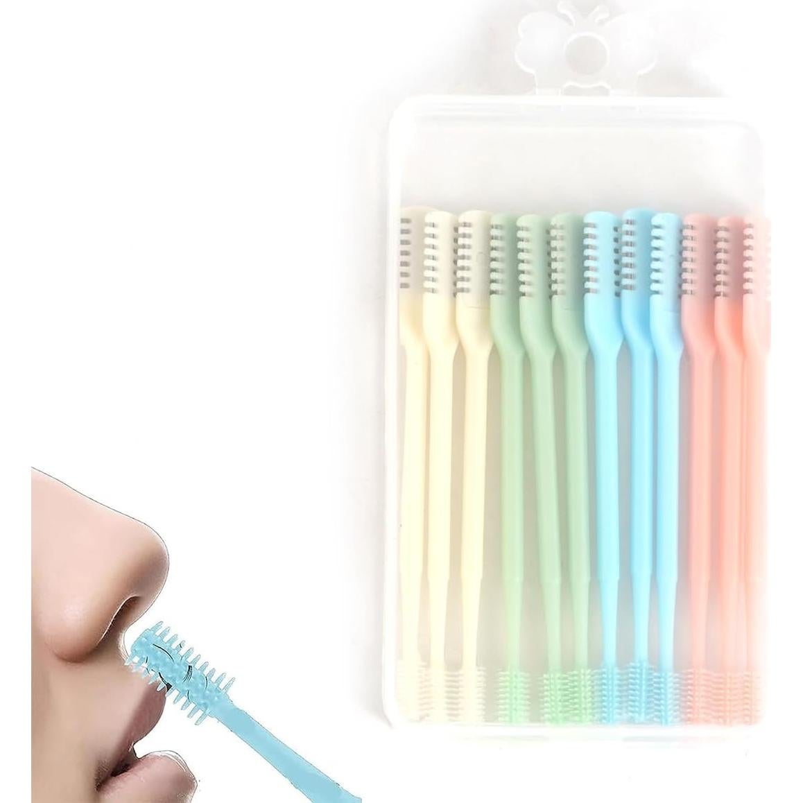 Cortador de Vello Nasal VANANA Doble Cabezal 12 Piezas Multicolor