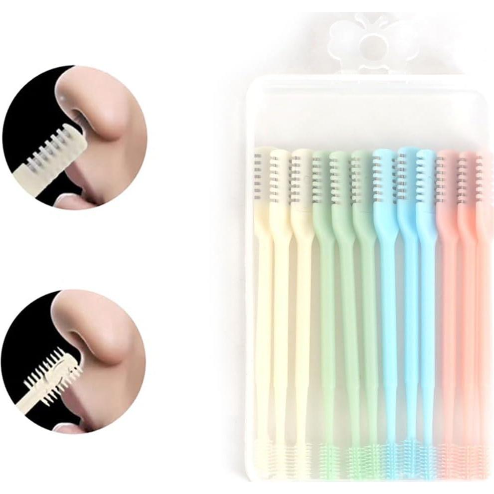 Cortador de Vello Nasal VANANA Doble Cabezal 12 Piezas Multicolor
