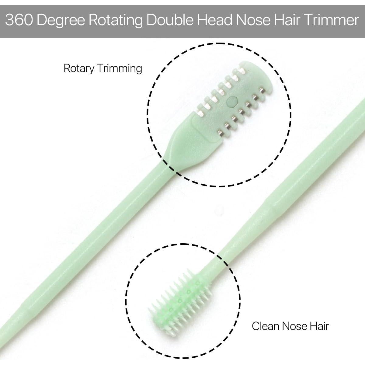 Cortador de Vello Nasal VANANA Doble Cabezal 12 Piezas Multicolor