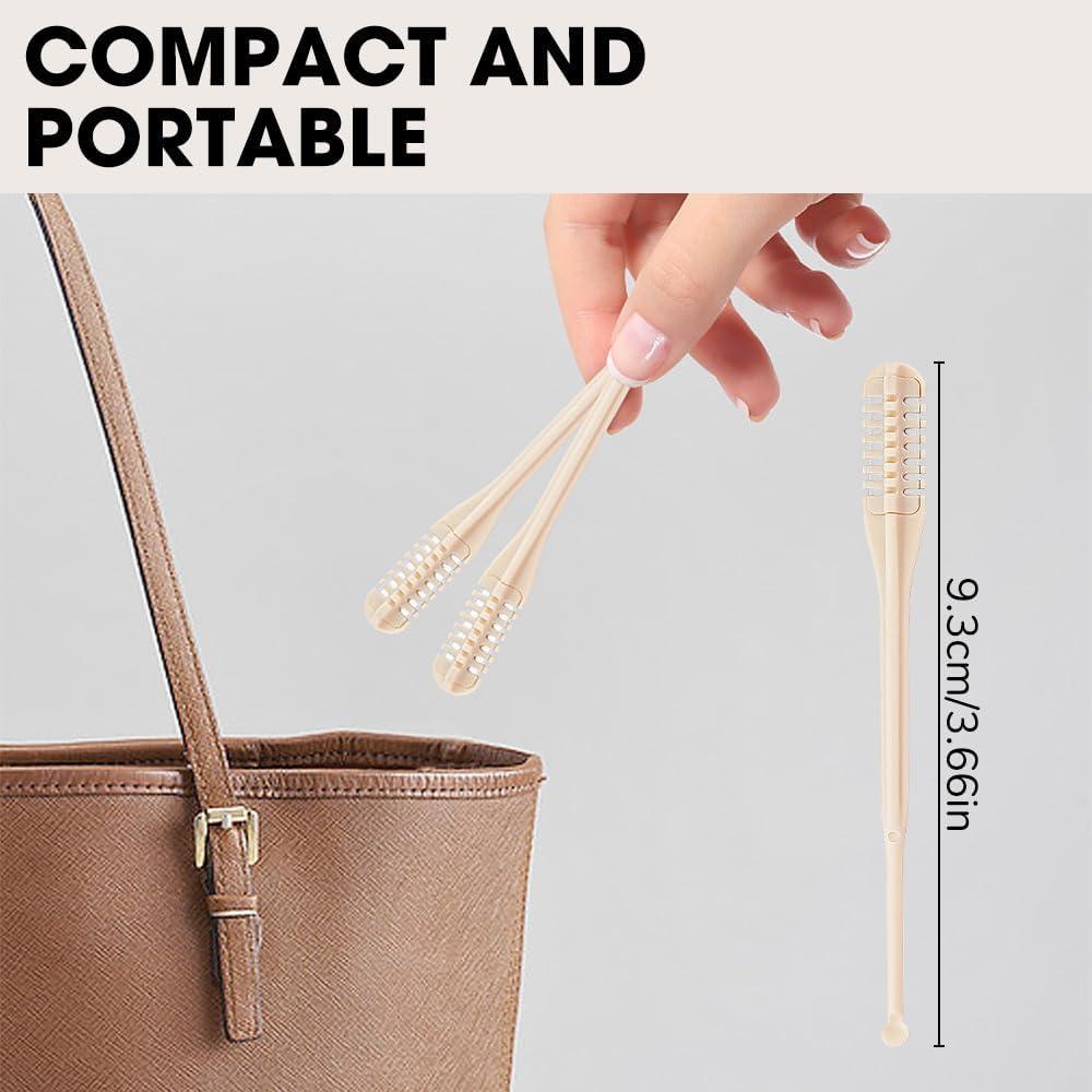 Cortador de Vello Nasal Manual Poouty 2 en 1 Portátil