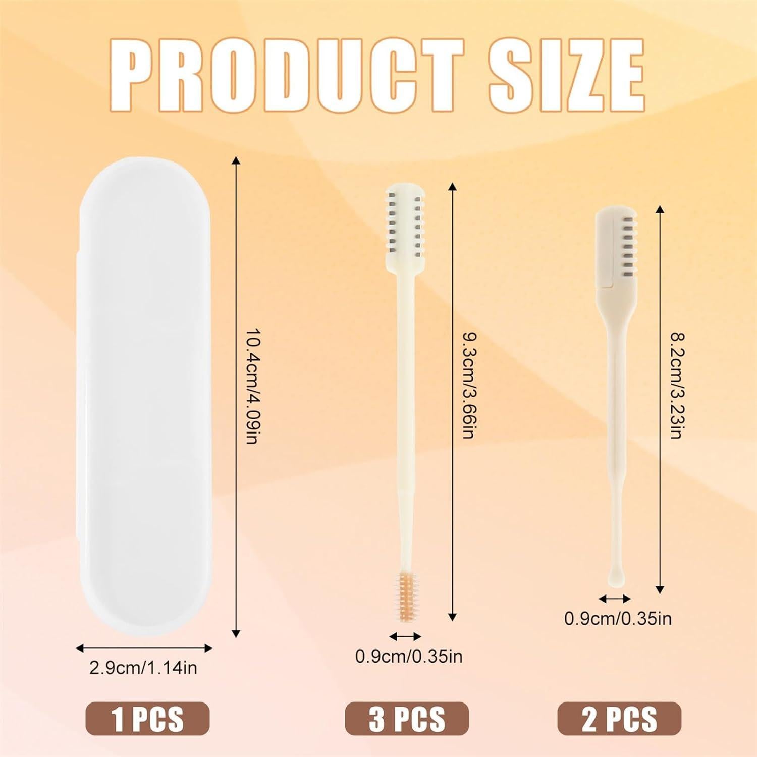 5 Recortadores de Vello Nasal 2 en 1 Gosknor - Blanco