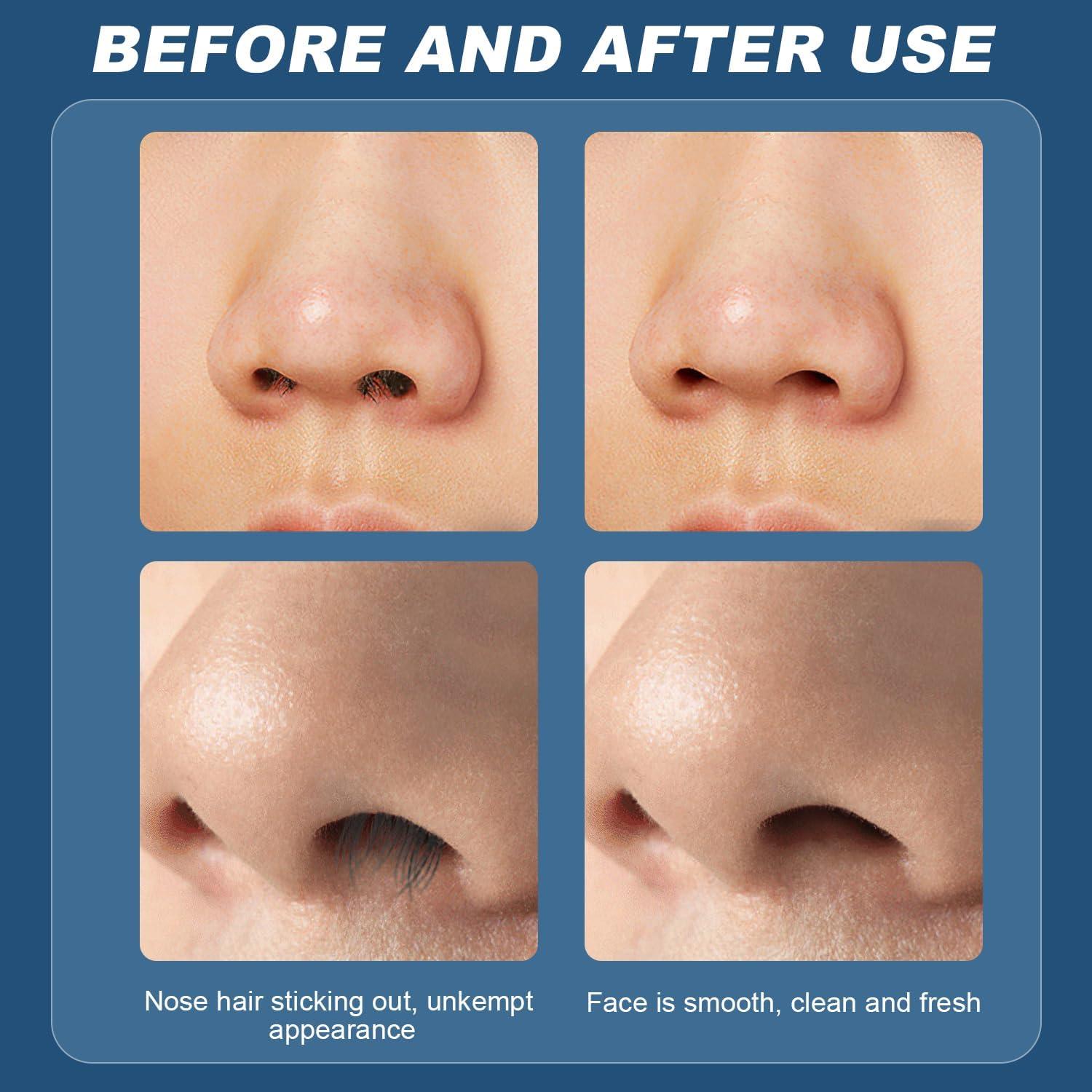 Cortador de Vello Nasal Manual 2025 Genérico 360° Portátil