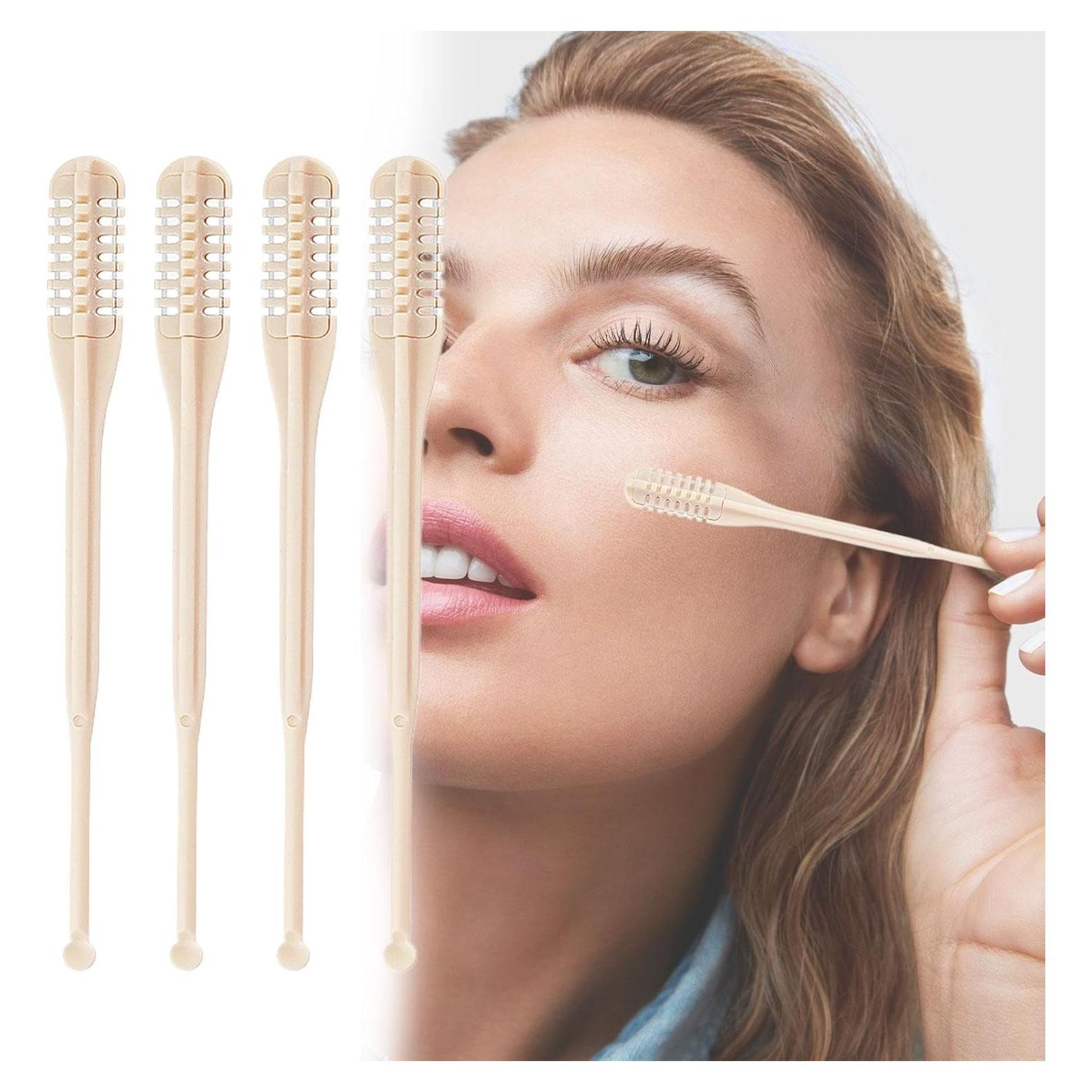 Nose Hair Cutter for Women Men, 360° Rotating Nasal Hair Clippers - Washable Reusable Portable Nose Trimmer Tool