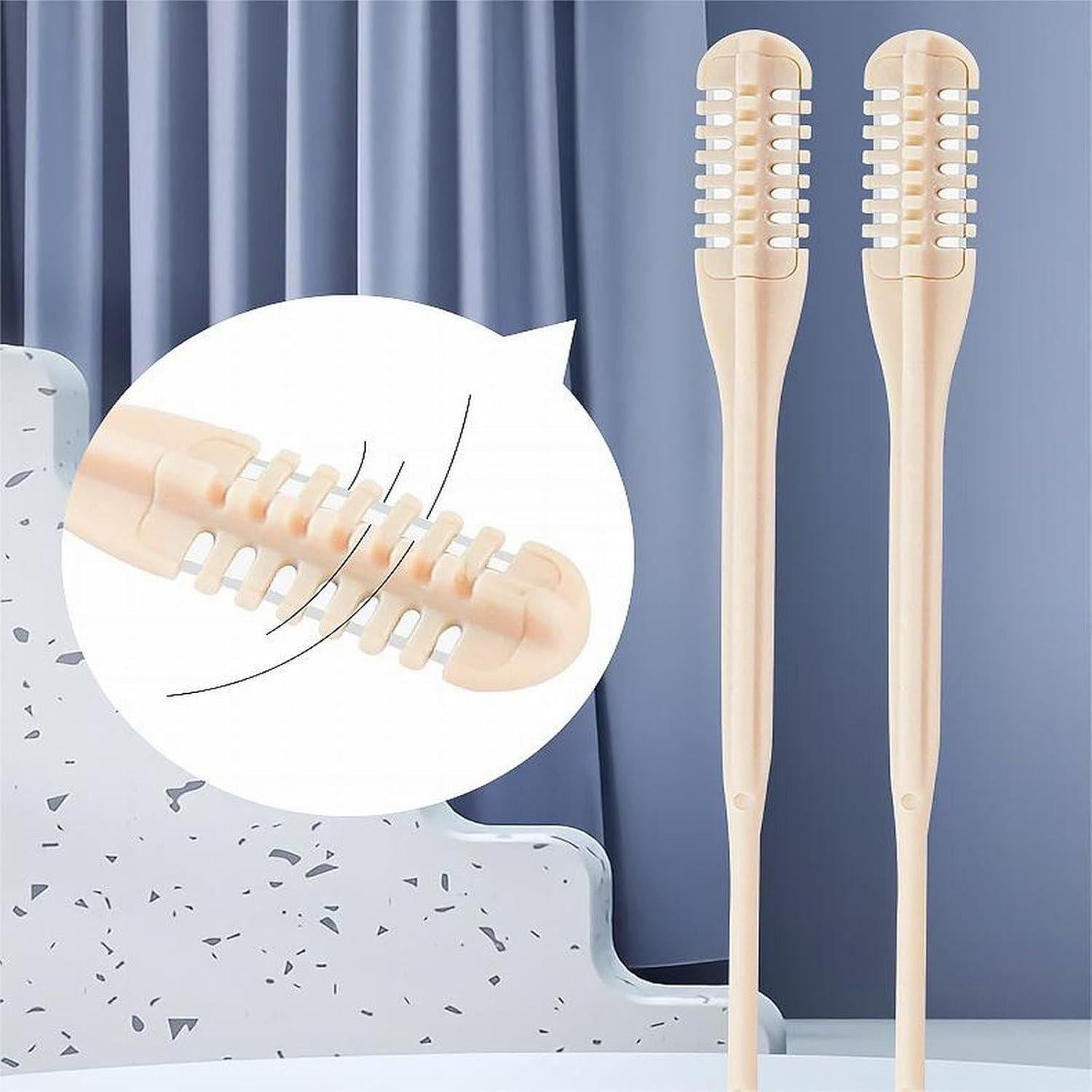 Nose Hair Cutter for Women Men, 360° Rotating Nasal Hair Clippers - Washable Reusable Portable Nose Trimmer Tool