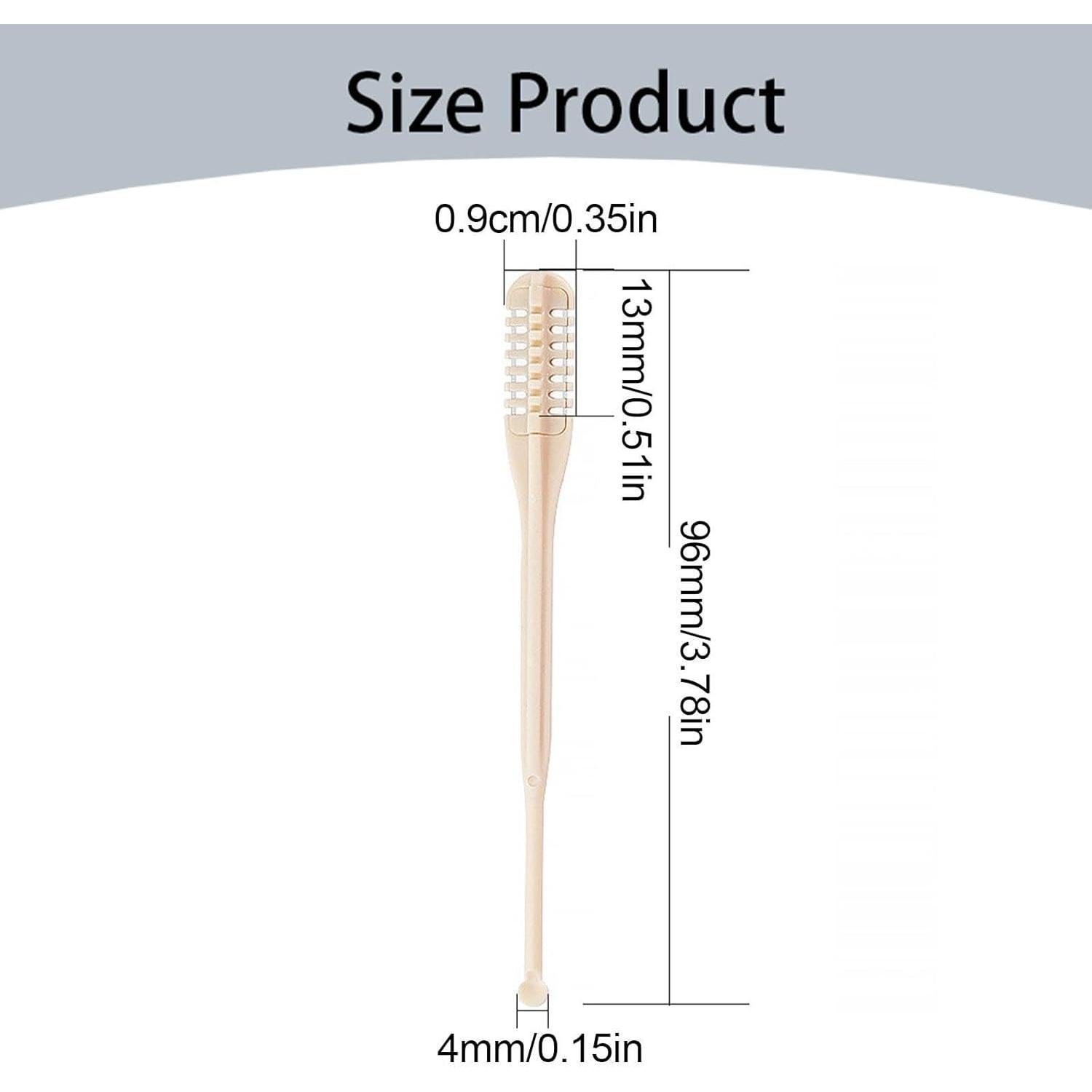 Nose Hair Cutter for Women Men, 360° Rotating Nasal Hair Clippers - Washable Reusable Portable Nose Trimmer Tool