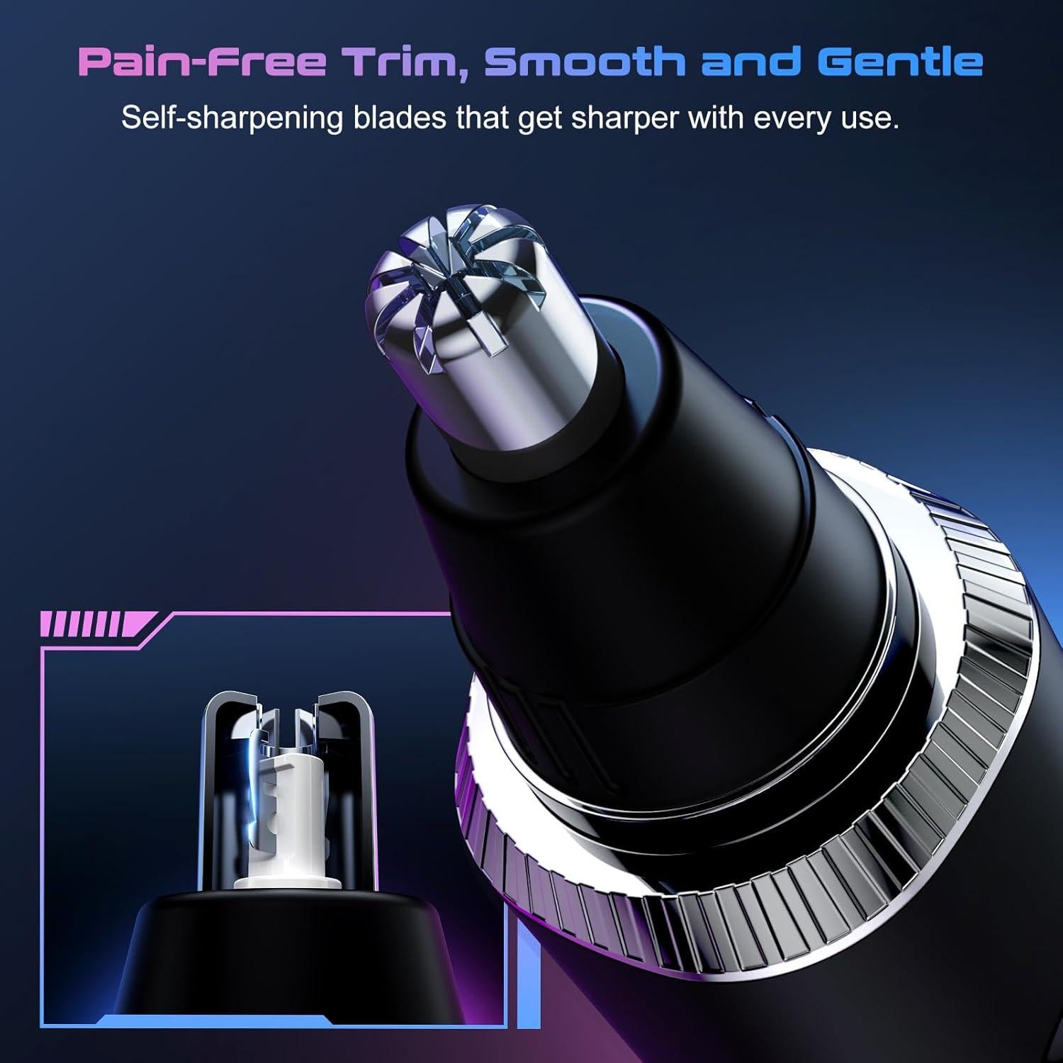 Recortador de Vello Nasal Recargable USB NINGBOTIAN TC-021