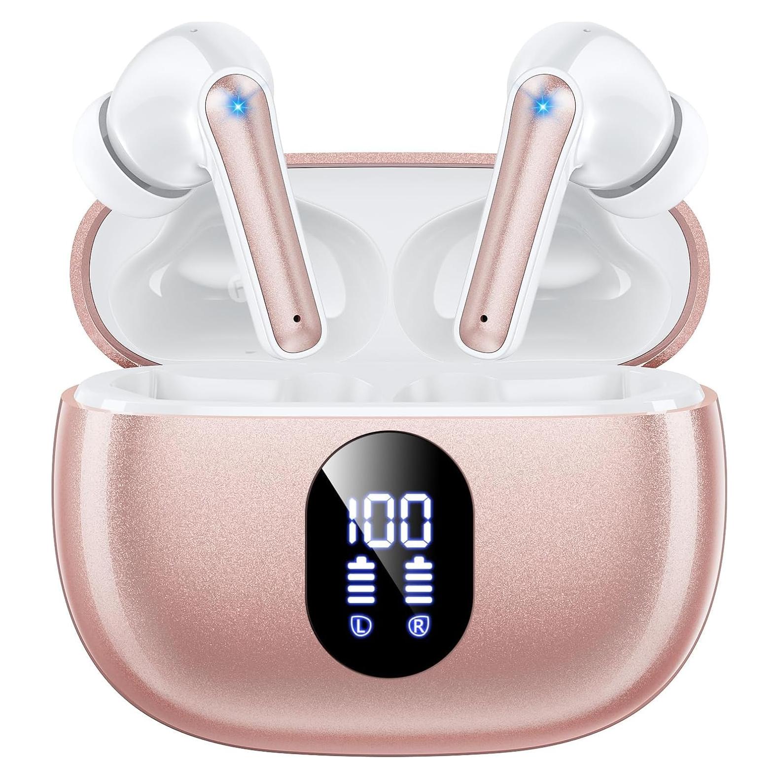 Auriculares Inalámbricos ZZU T18 Bluetooth 5.3 IPX7 48h Batería