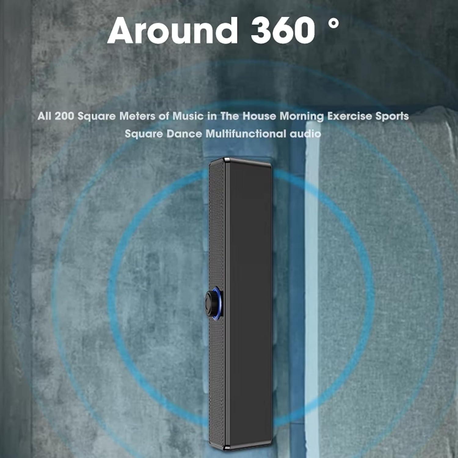 Altavoces de Computadora USB Yutech Estéreo 0.33kg Plug-n-Play
