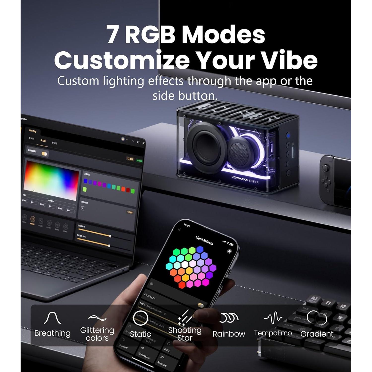 Altavoz Bluetooth Edifier QD25 25W Audio Alta Resolución