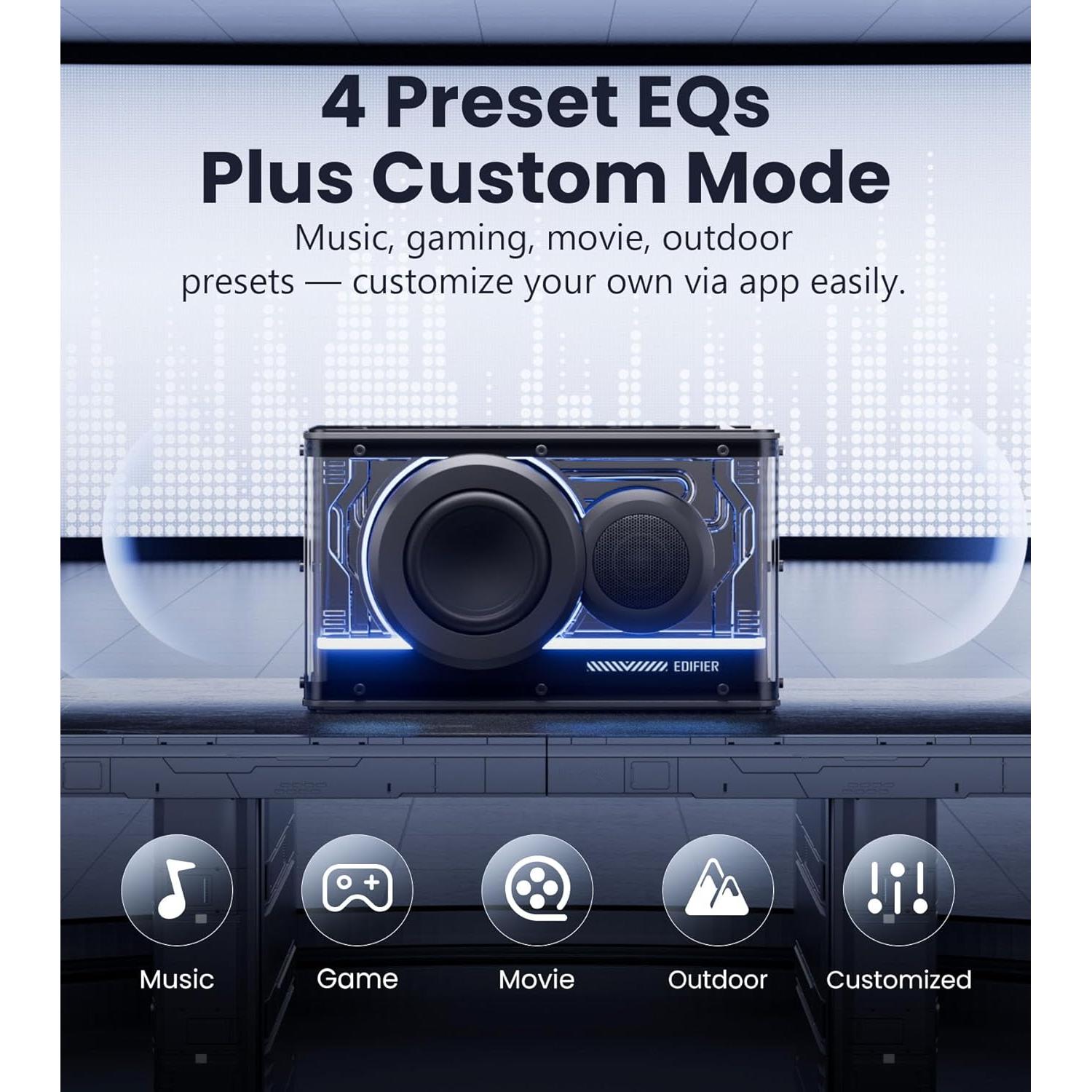 Altavoz Bluetooth Edifier QD25 25W Audio Alta Resolución