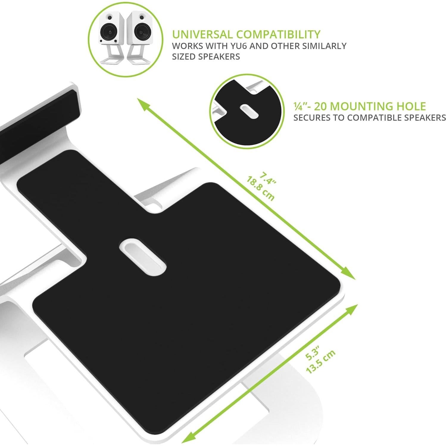 Soporte Elevado para Altavoces Kanto SE6W - 17.5 cm, 9.98 kg