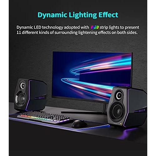 Altavoces Edifier G5000 Inalámbricos 88W RGB para PC/PS4/TV