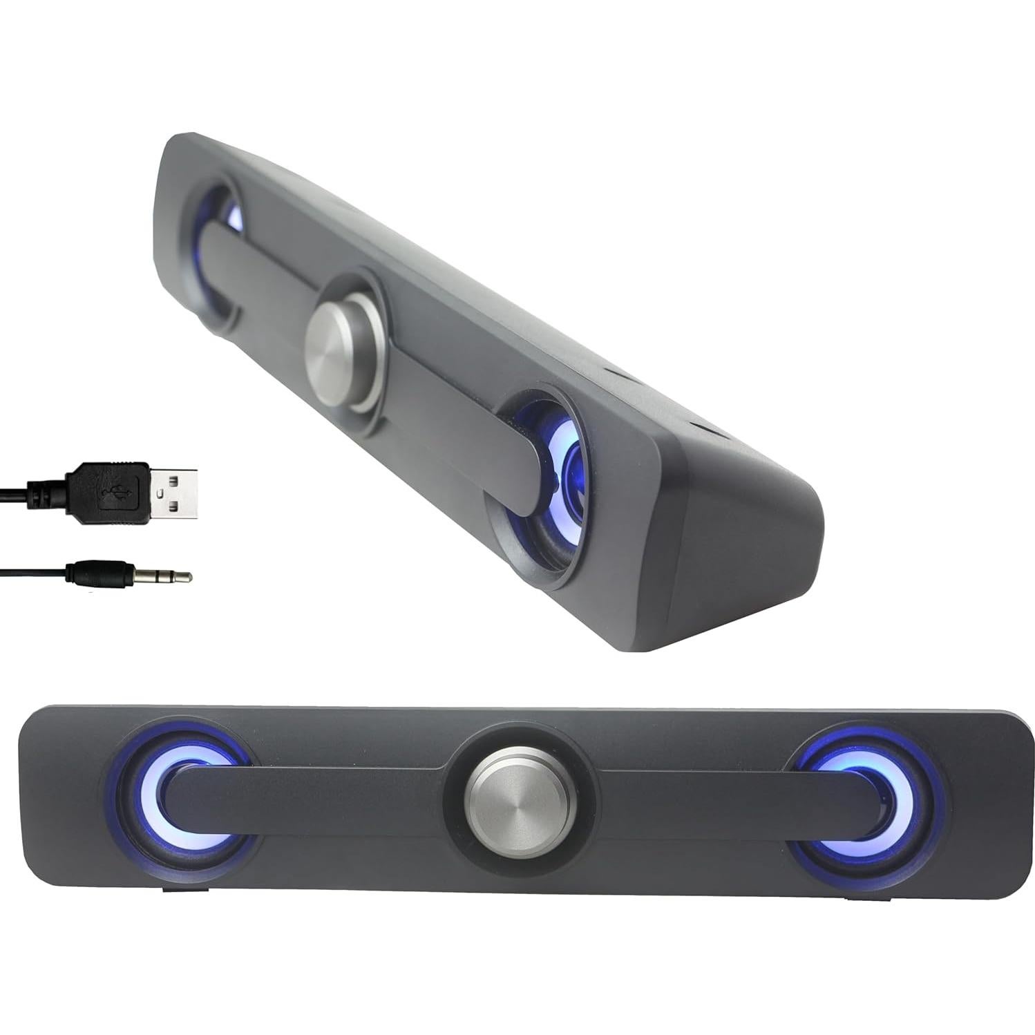 Barra de Sonido Multimedia USB GamesterGear SY-SPK20234 2.5W