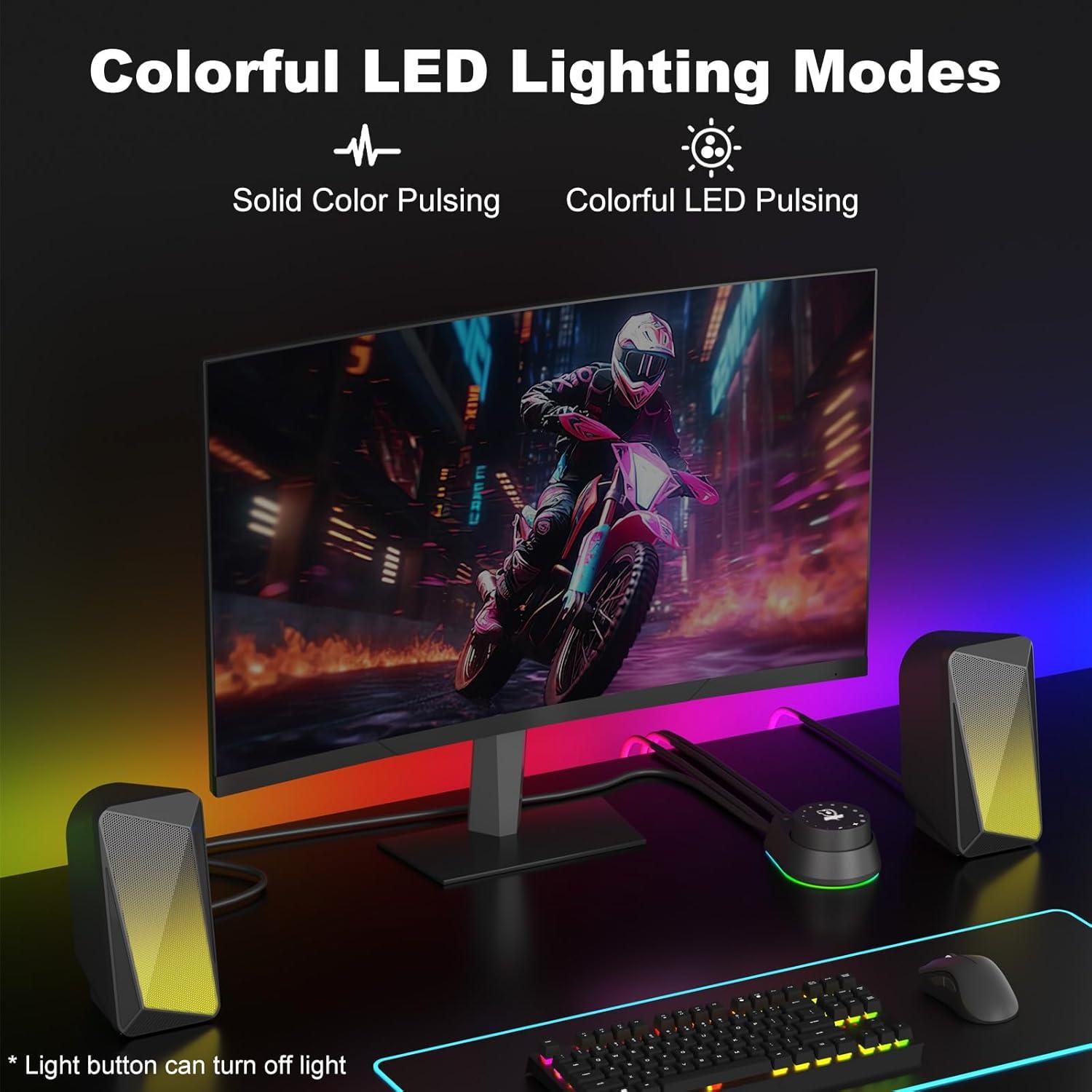 Altavoces de Computadora 2.0 Soulion C30 USB y Bluetooth