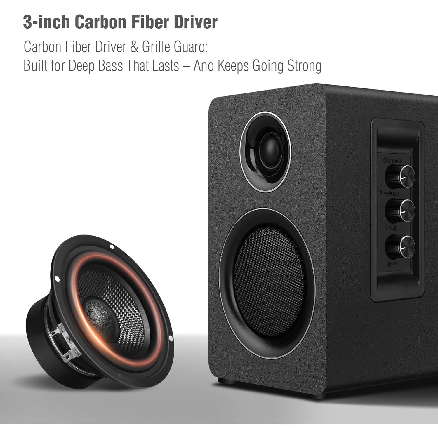 Altavoces de escritorio ZQMMSPK K40 2.0 Bluetooth 5.3 60W