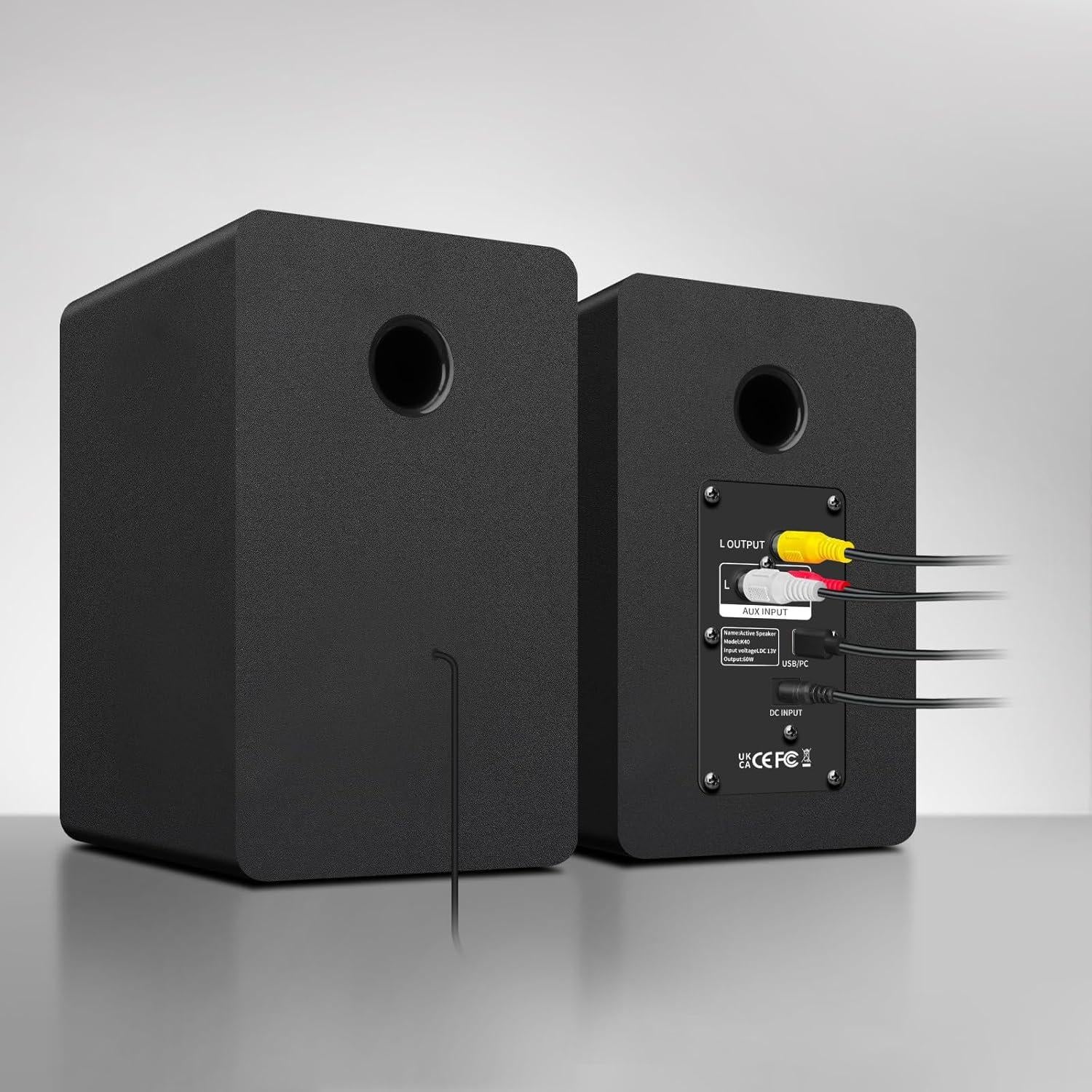 Altavoces de escritorio ZQMMSPK K40 2.0 Bluetooth 5.3 60W