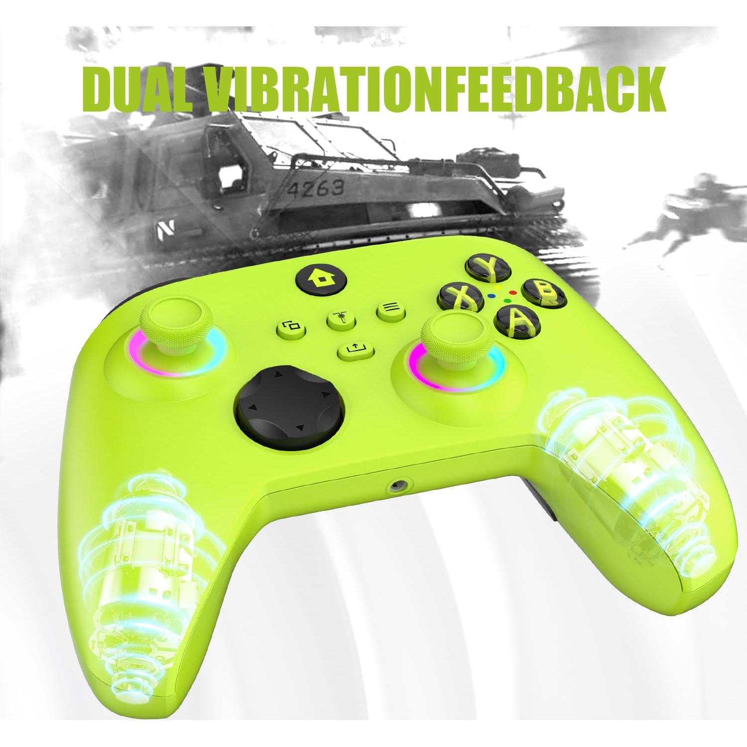 Controlador Inalámbrico W&O para Xbox One y PC con RGB