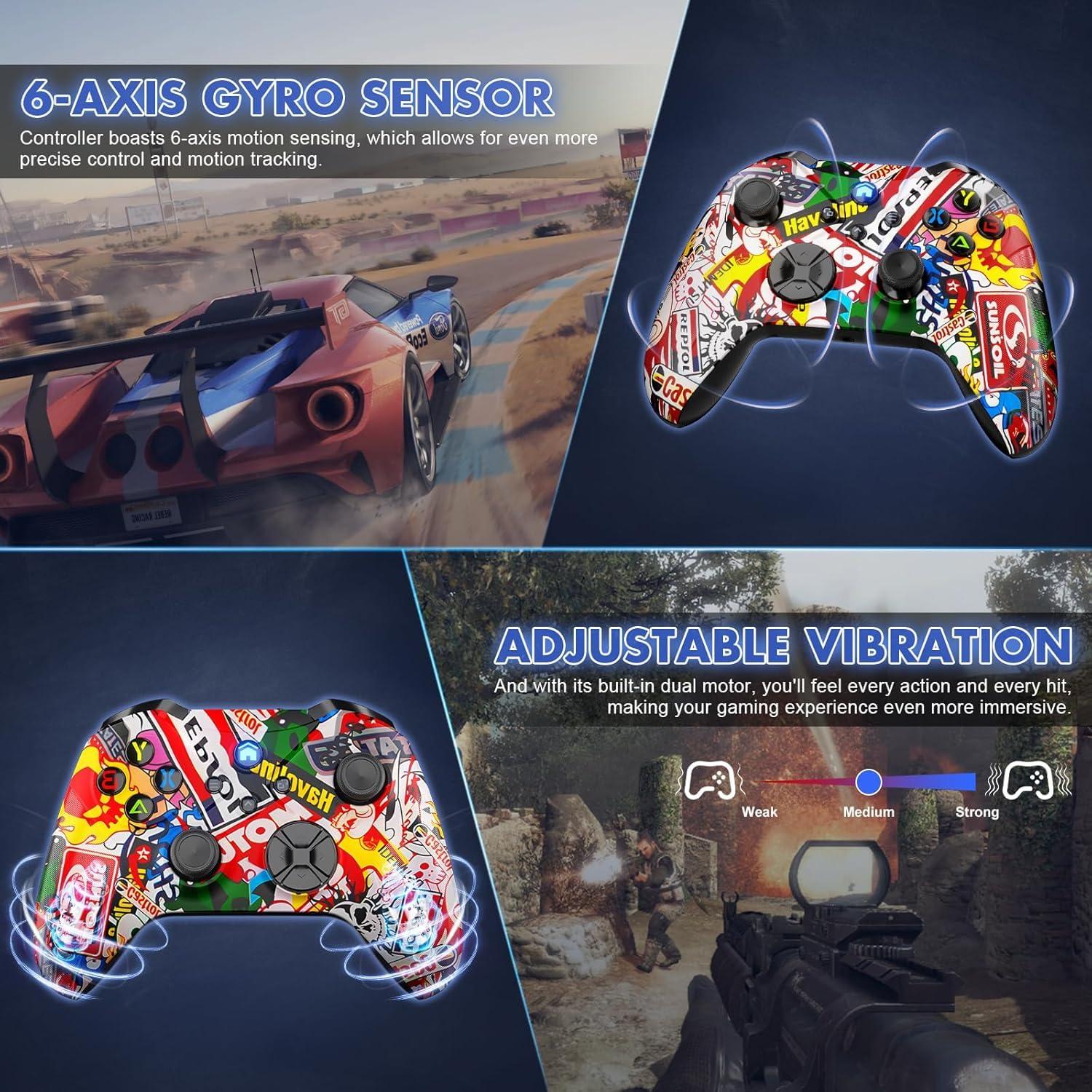 Controlador Inalámbrico Gamrombo para Xbox y PC con Turbo