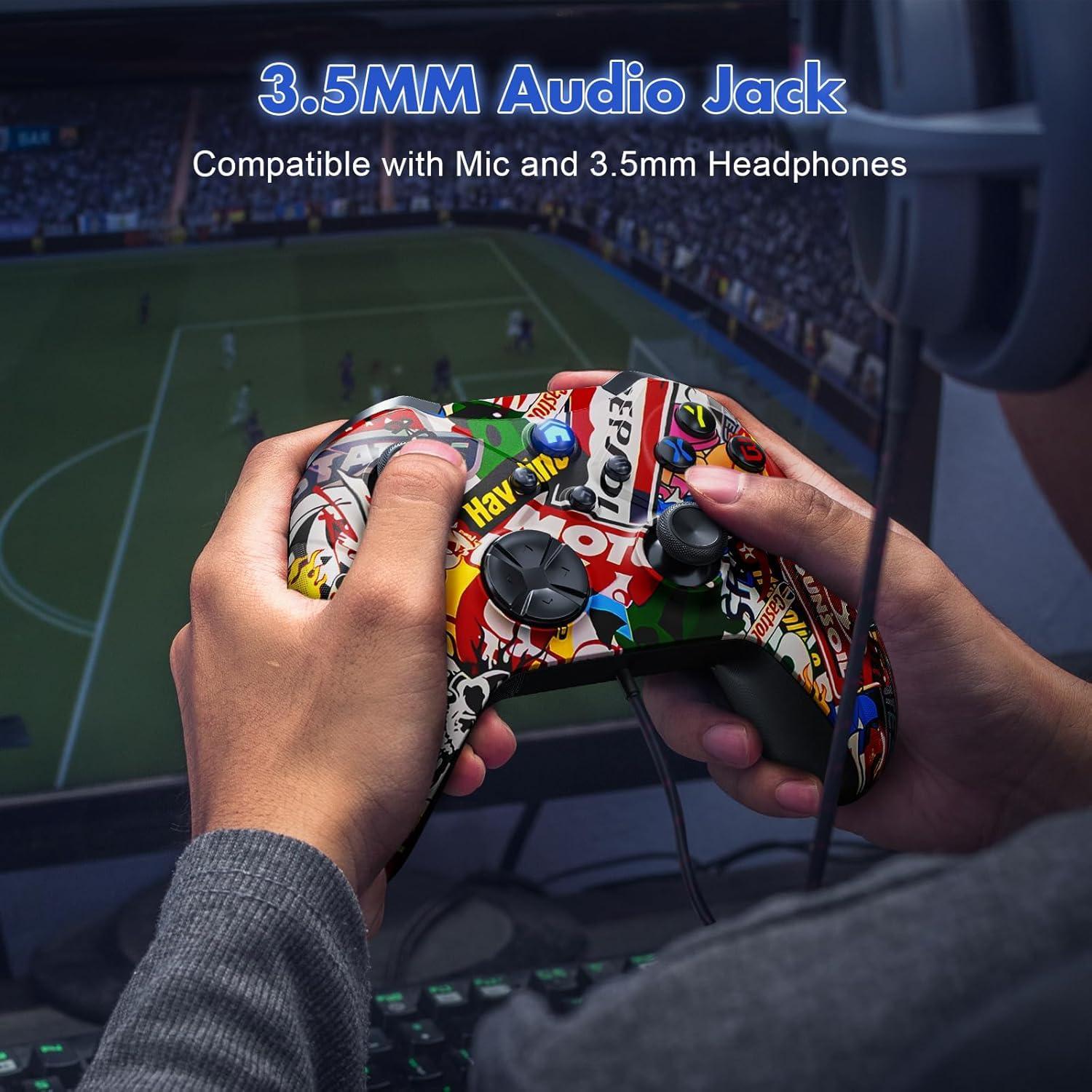 Controlador Inalámbrico Gamrombo para Xbox y PC con Turbo